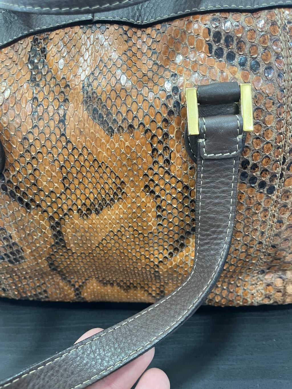 Fendi Vintage pitone