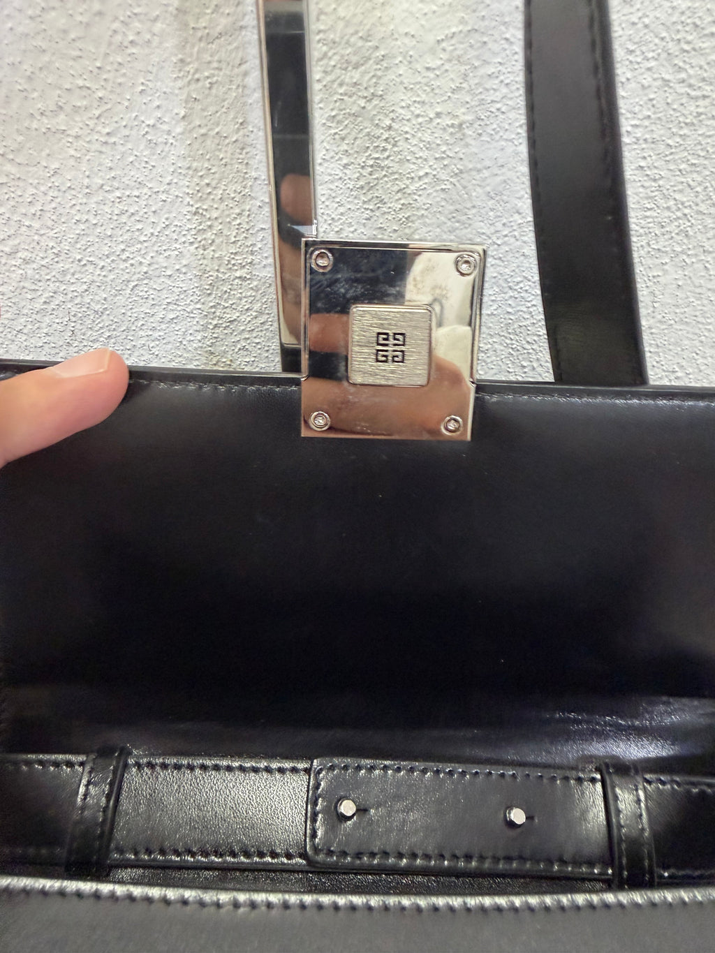 Givenchy borsa 4G in pelle liscia