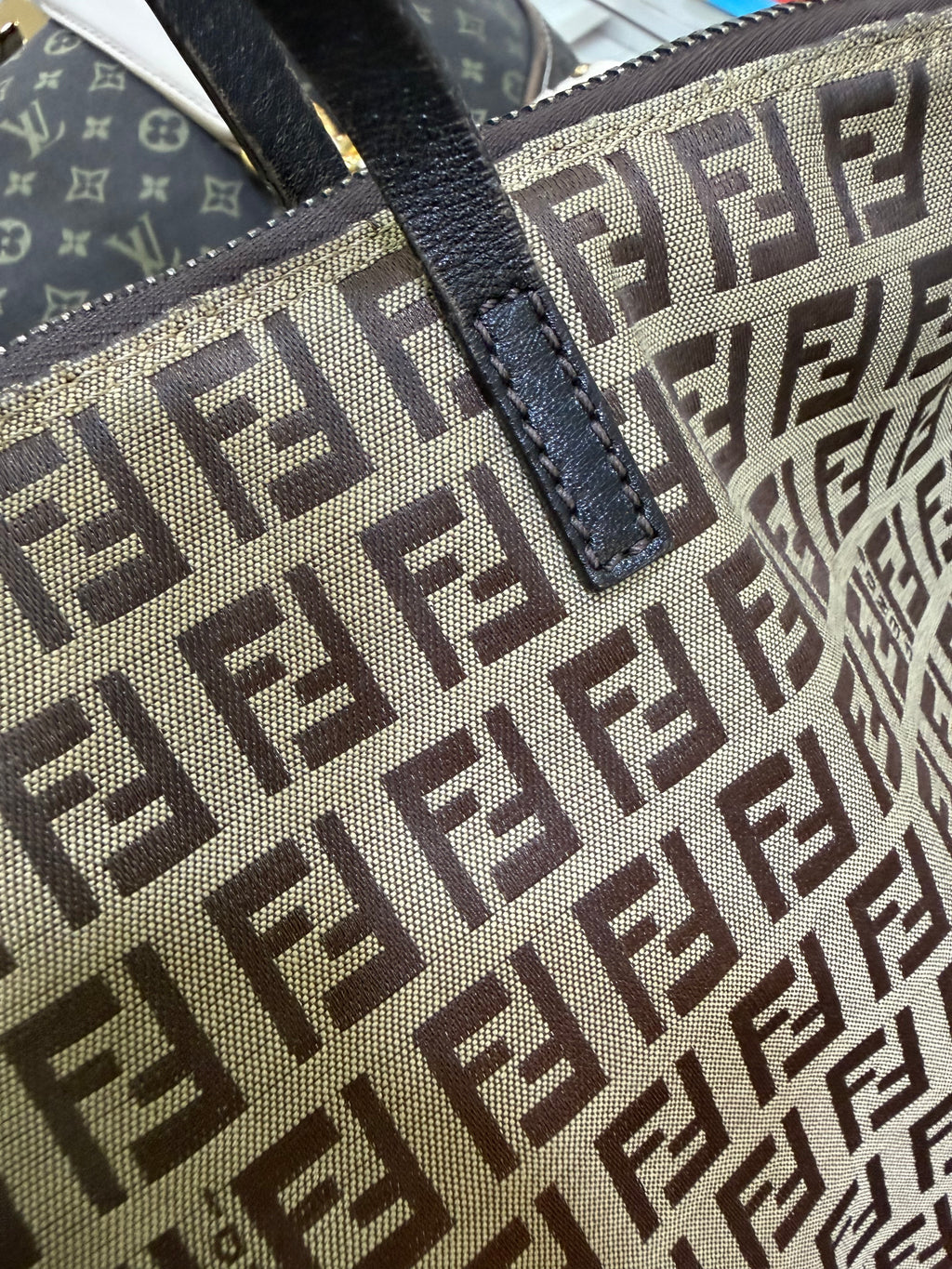 Fendi Mini Shopping Zucchino