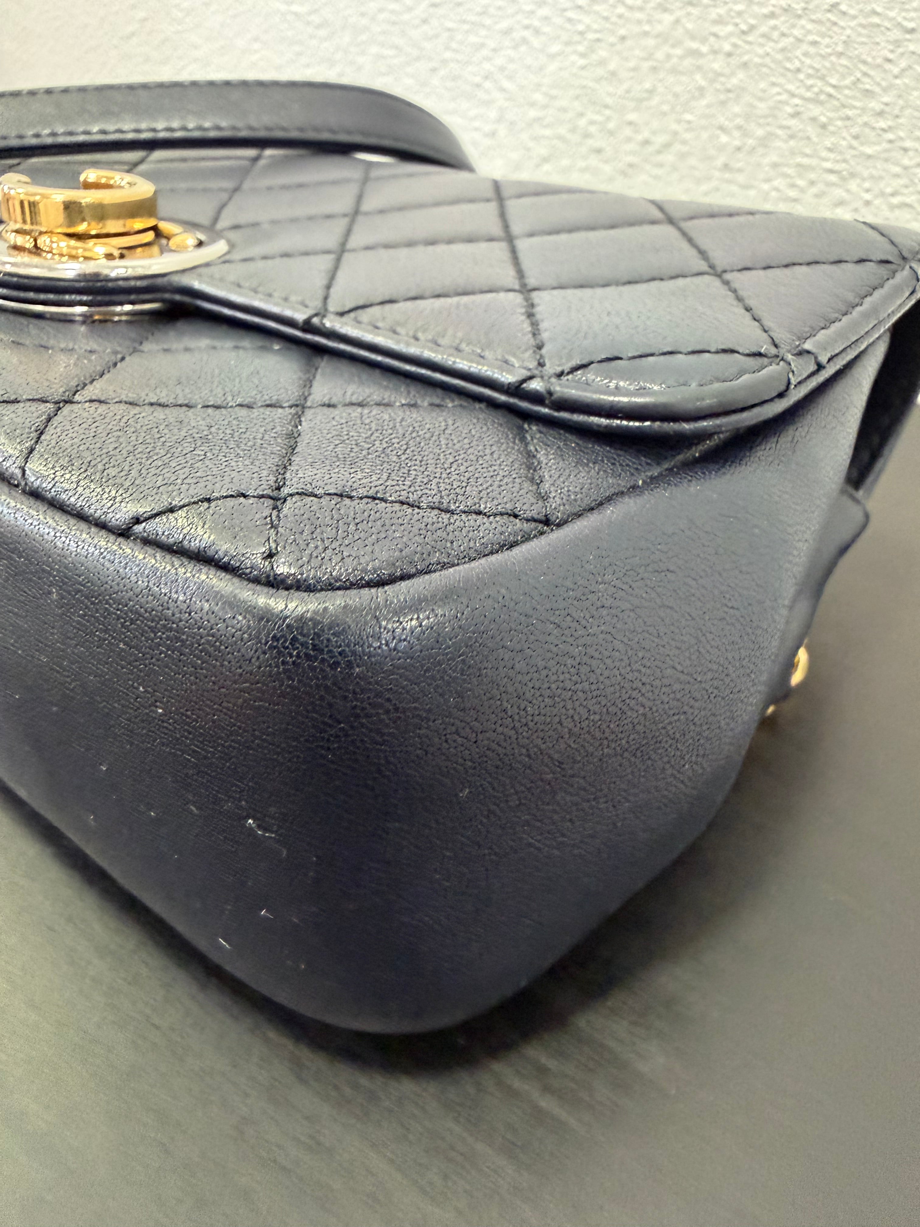 Chanel CC Turn & Lock mini Flap Bag