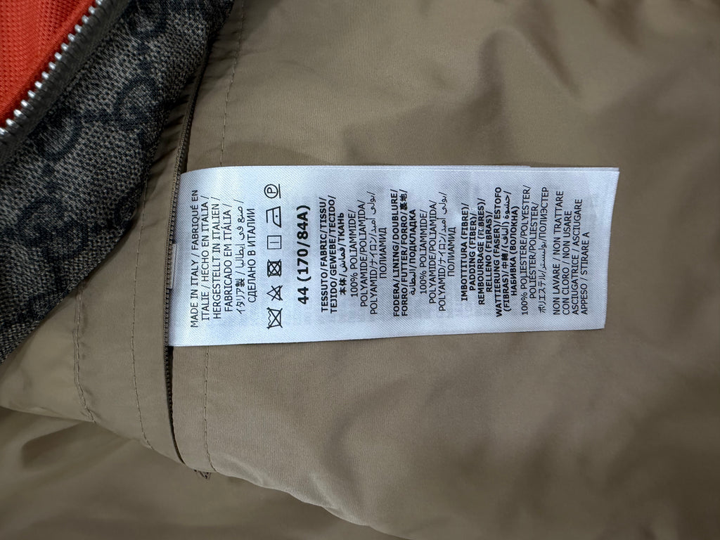 Gucci Giacca In tela GG Supreme Centum