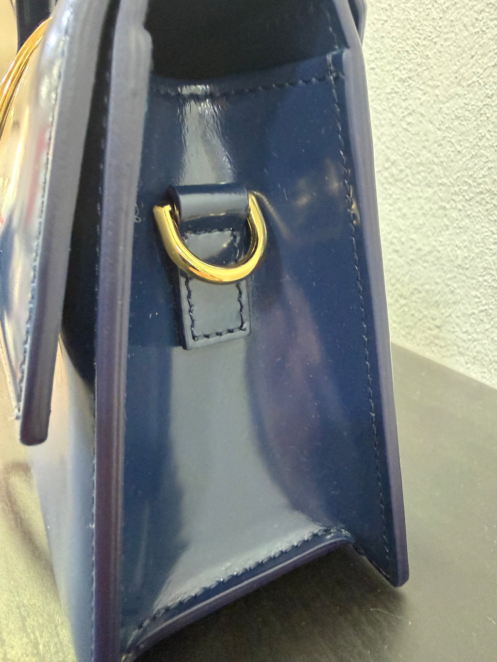 Jacquemus Le Grand Bambino frame Blu notte