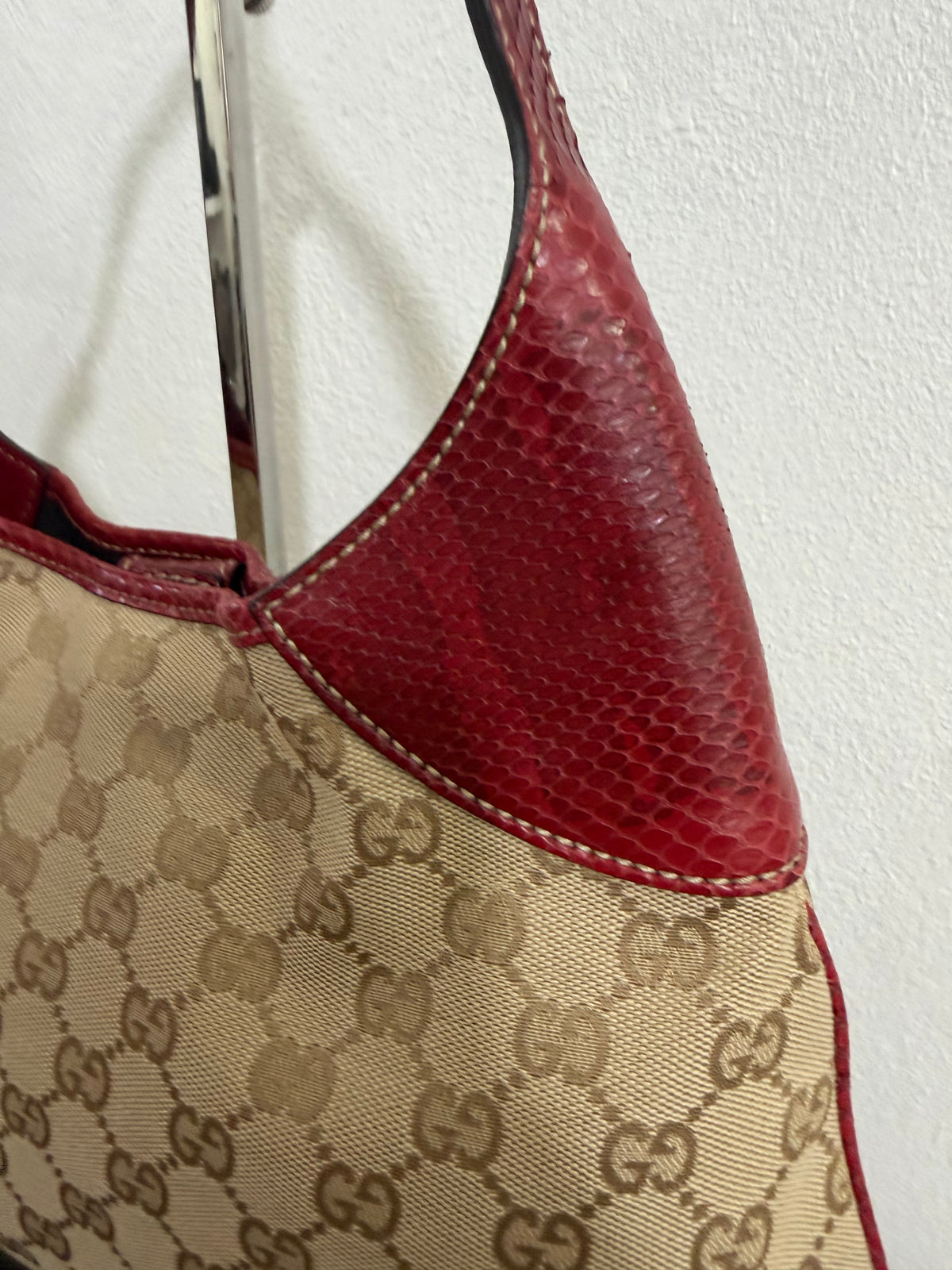 Gucci Borsa a spalla GG cocco