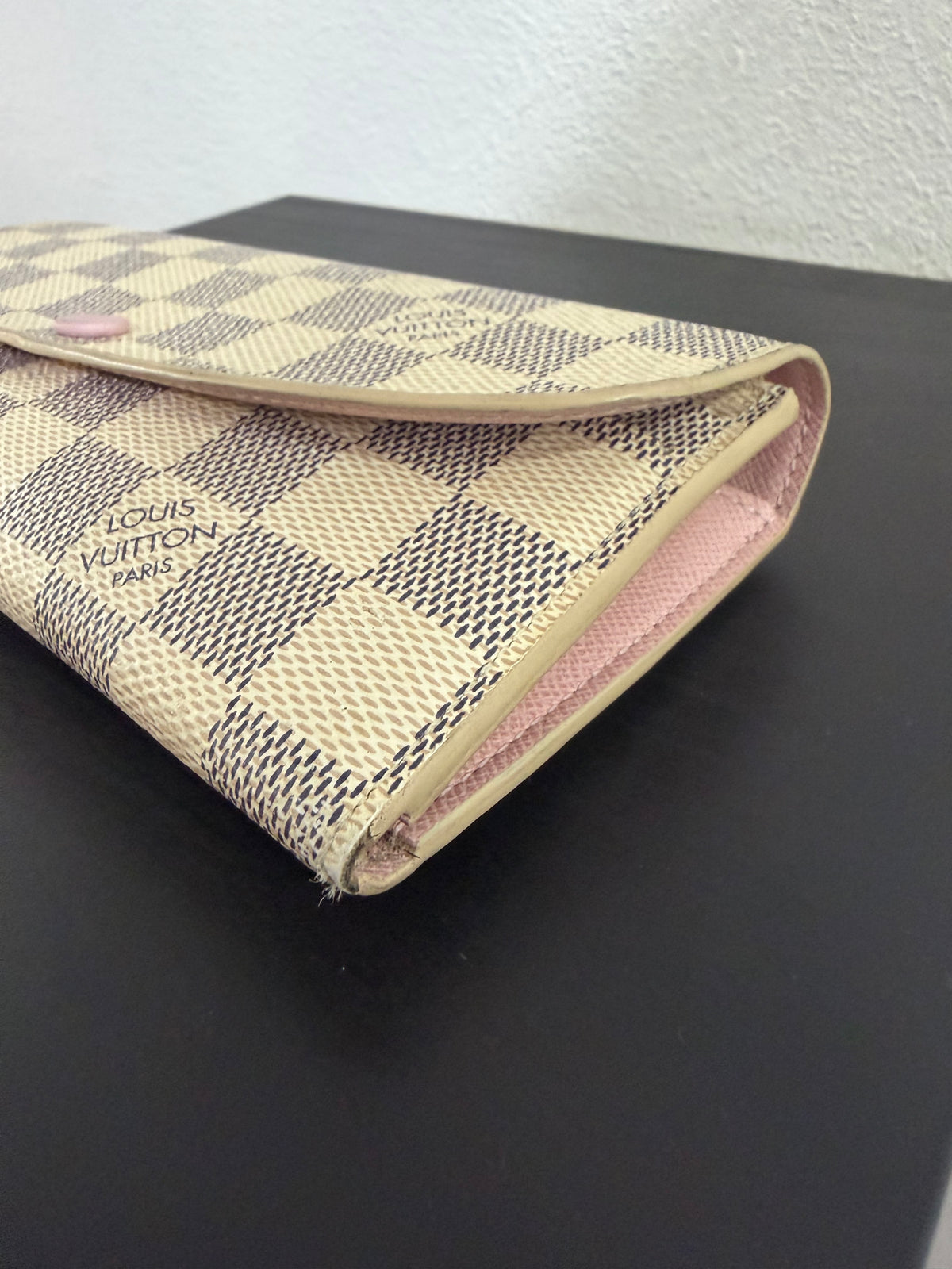 Louis Vuitton portafoglio Emilie Damier Azur