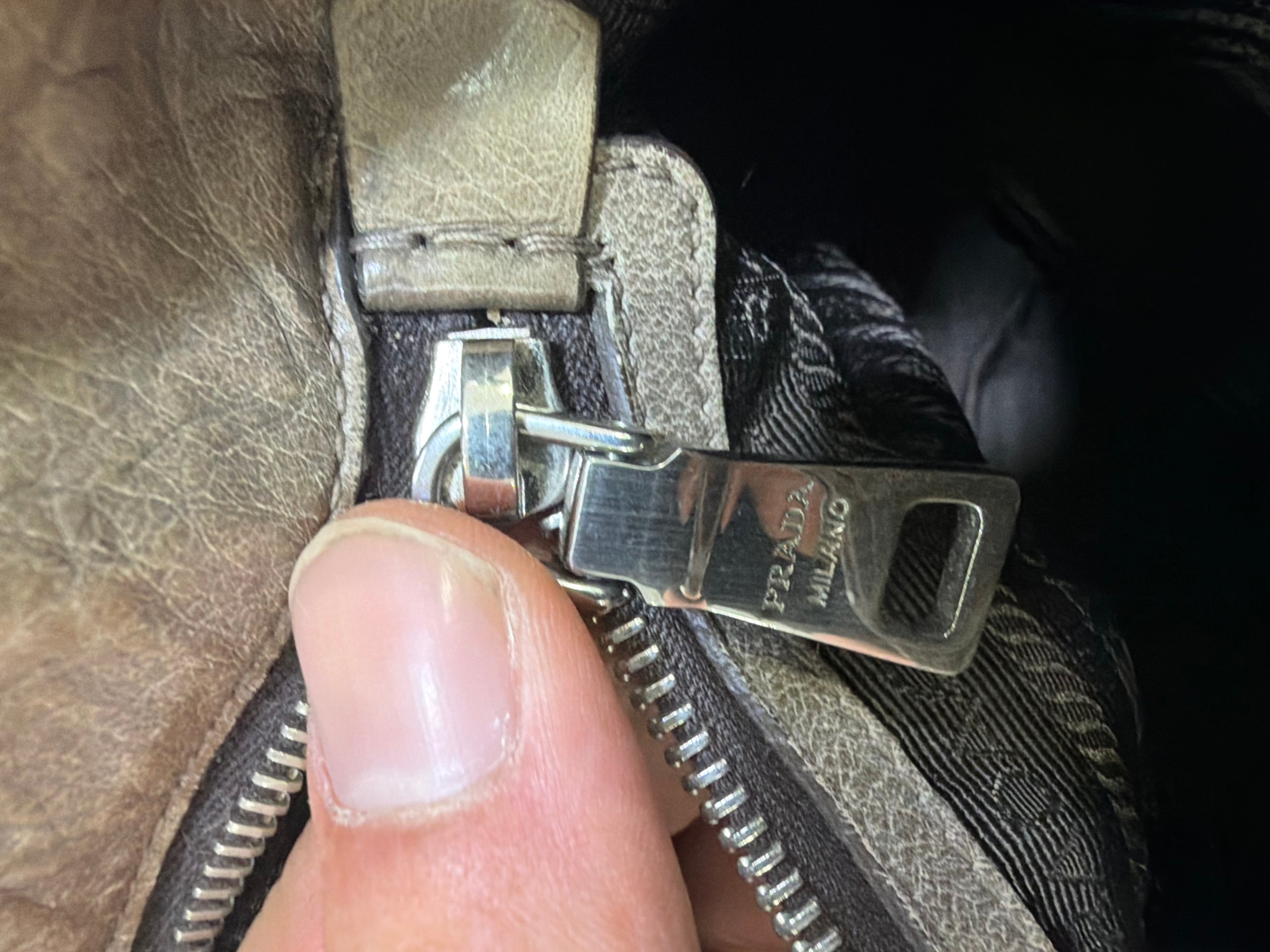 Prada Tote Bag Vitello Argilla