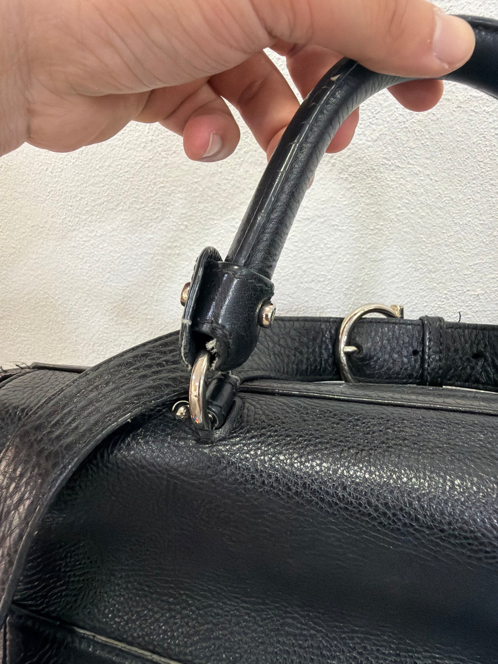 Salvatore Ferragamo Sofia Bag in pelle nera