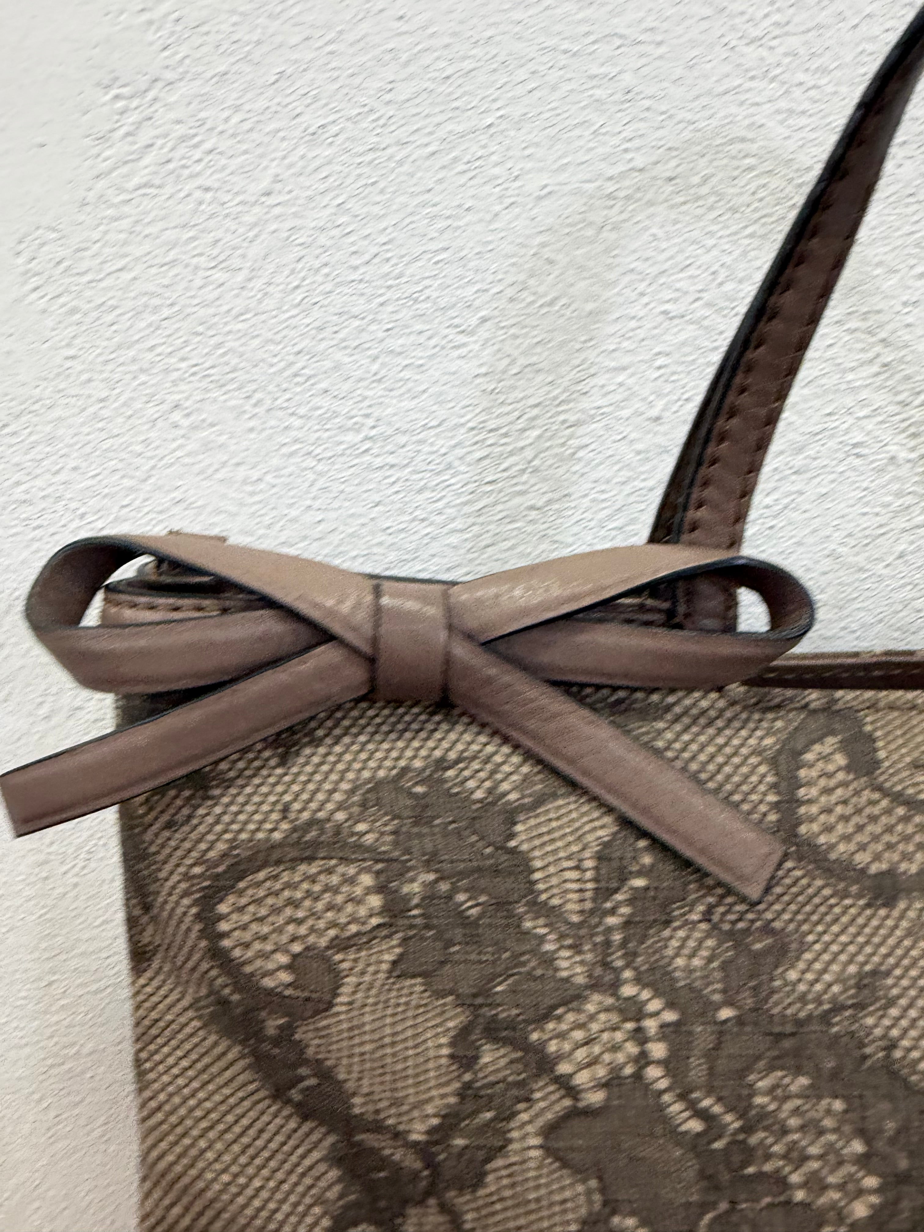 Valentino Garavani Shopping Canvas stampa pizzo