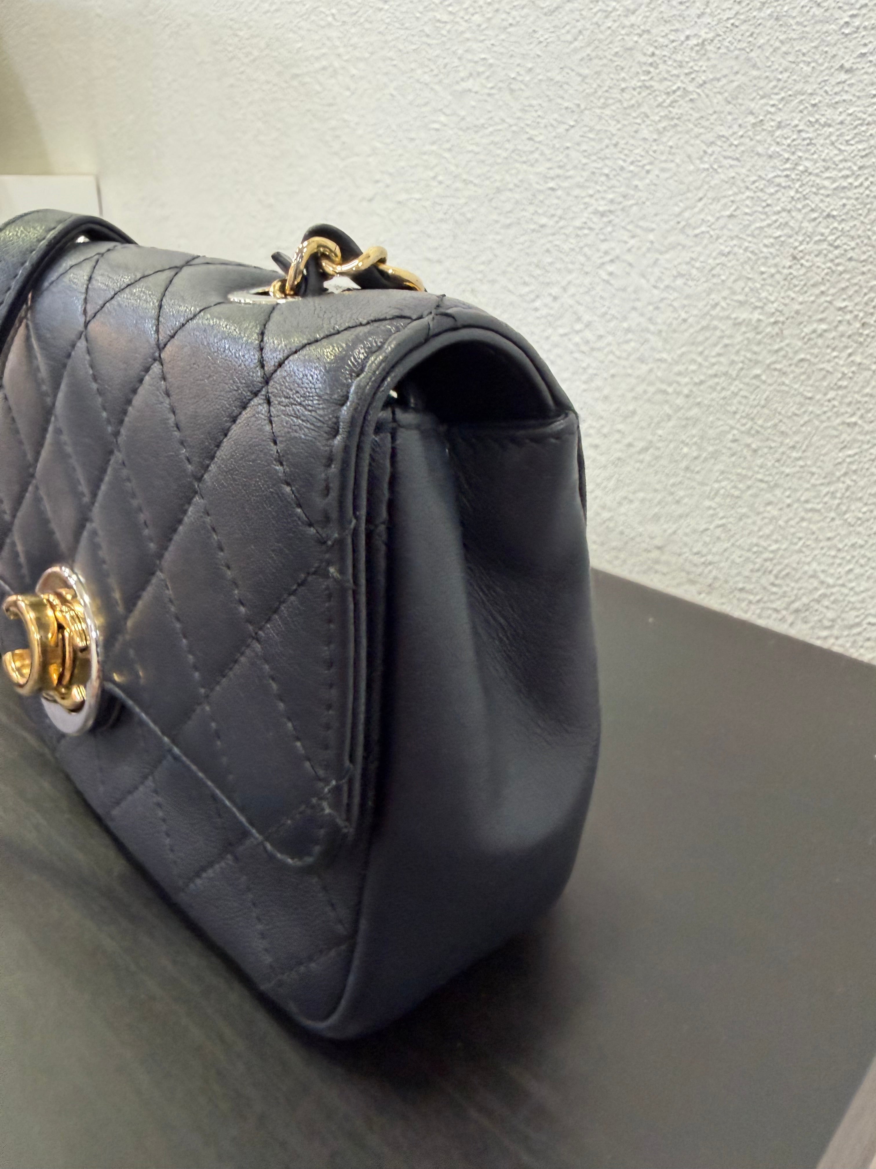 Chanel CC Turn & Lock mini Flap Bag