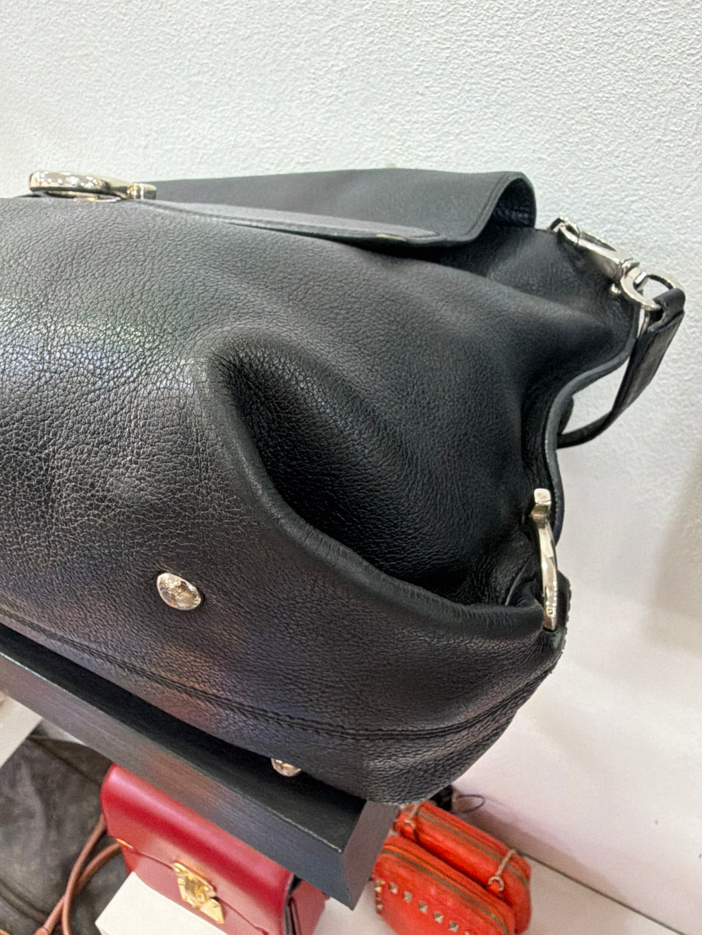 Salvatore Ferragamo Sofia Bag in pelle nera