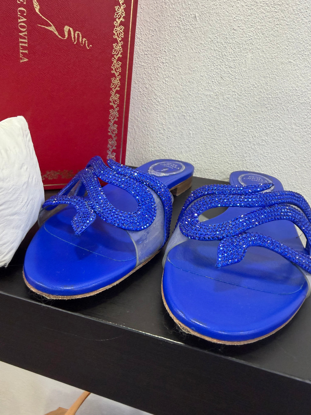 Rene caovilla Flip Flops Gioiello 38