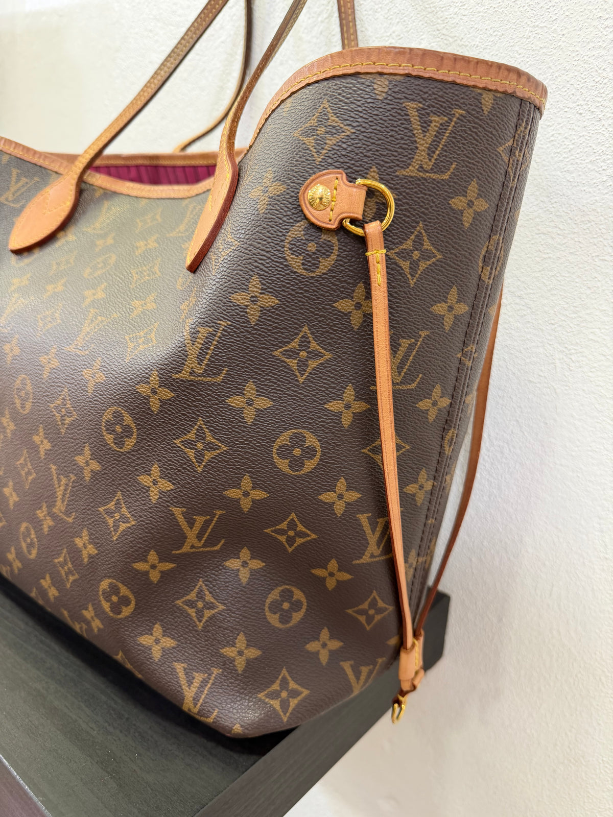 Louis Vuitton Neverfull MM Monogram Peonia
