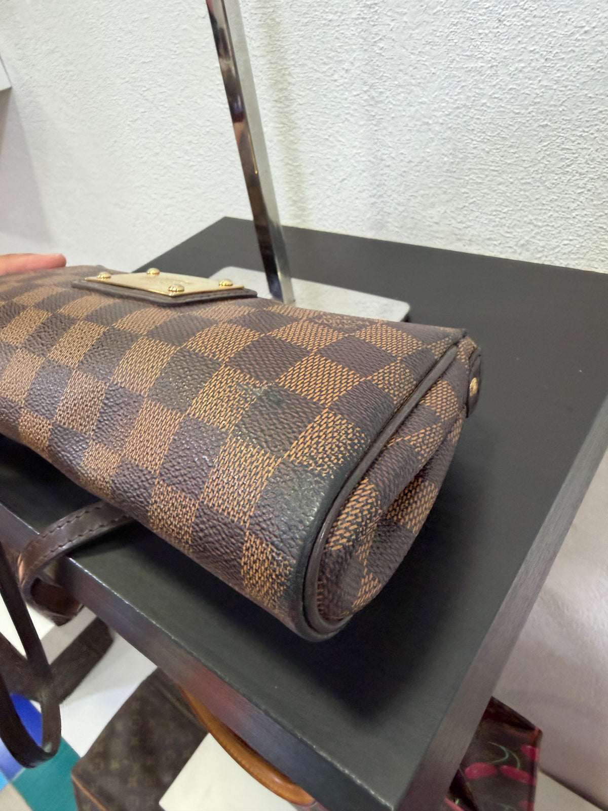 Louis Vuitton Pochette Eva Damier ebene