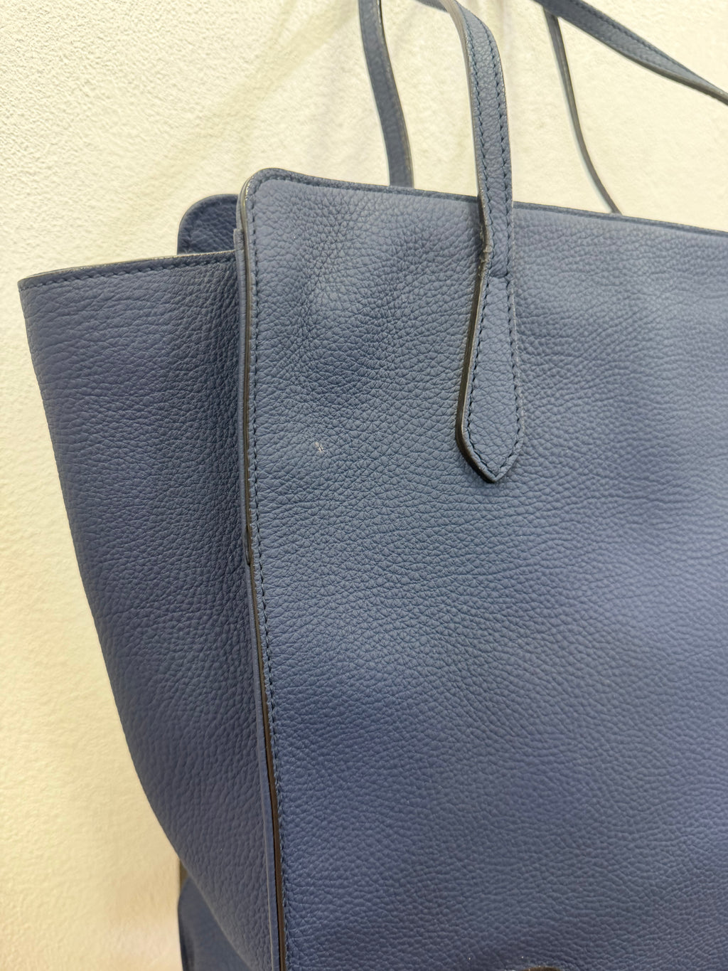 Gucci Shopping Interlocking pelle Blu