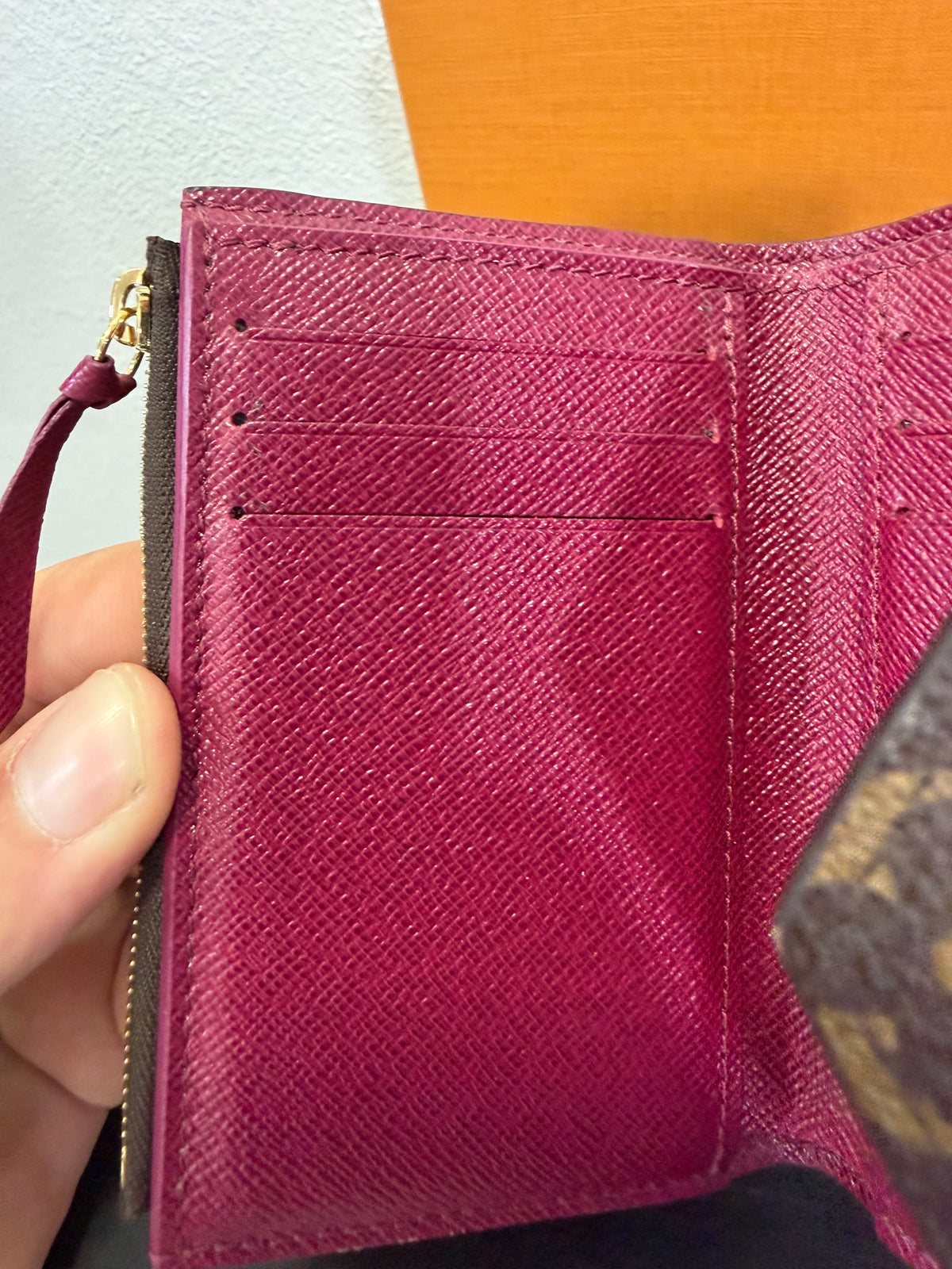 Louis Vuitton Portafogli Victorine Peonia
