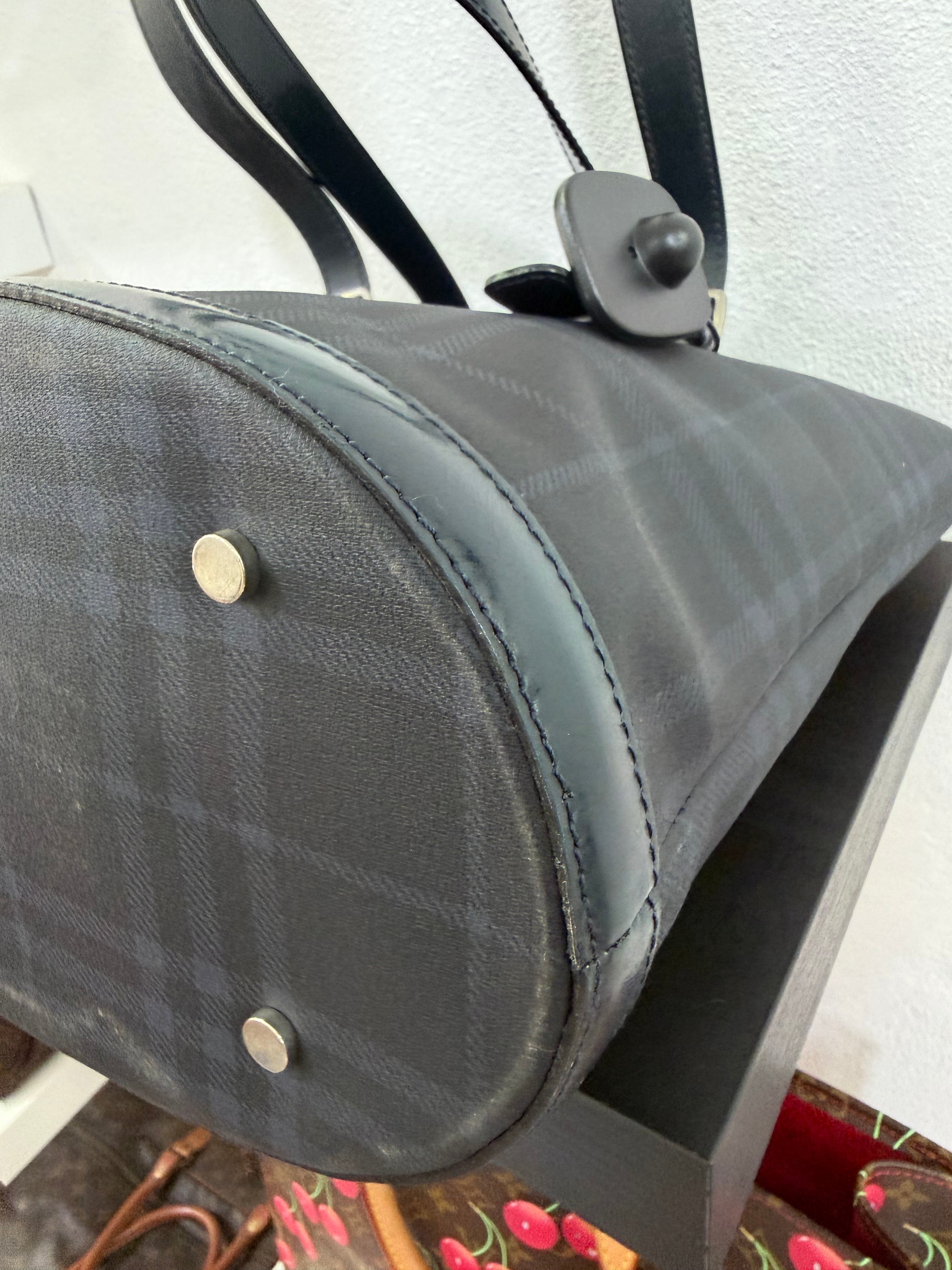 Burberry Bucket Bag Blu Navy
