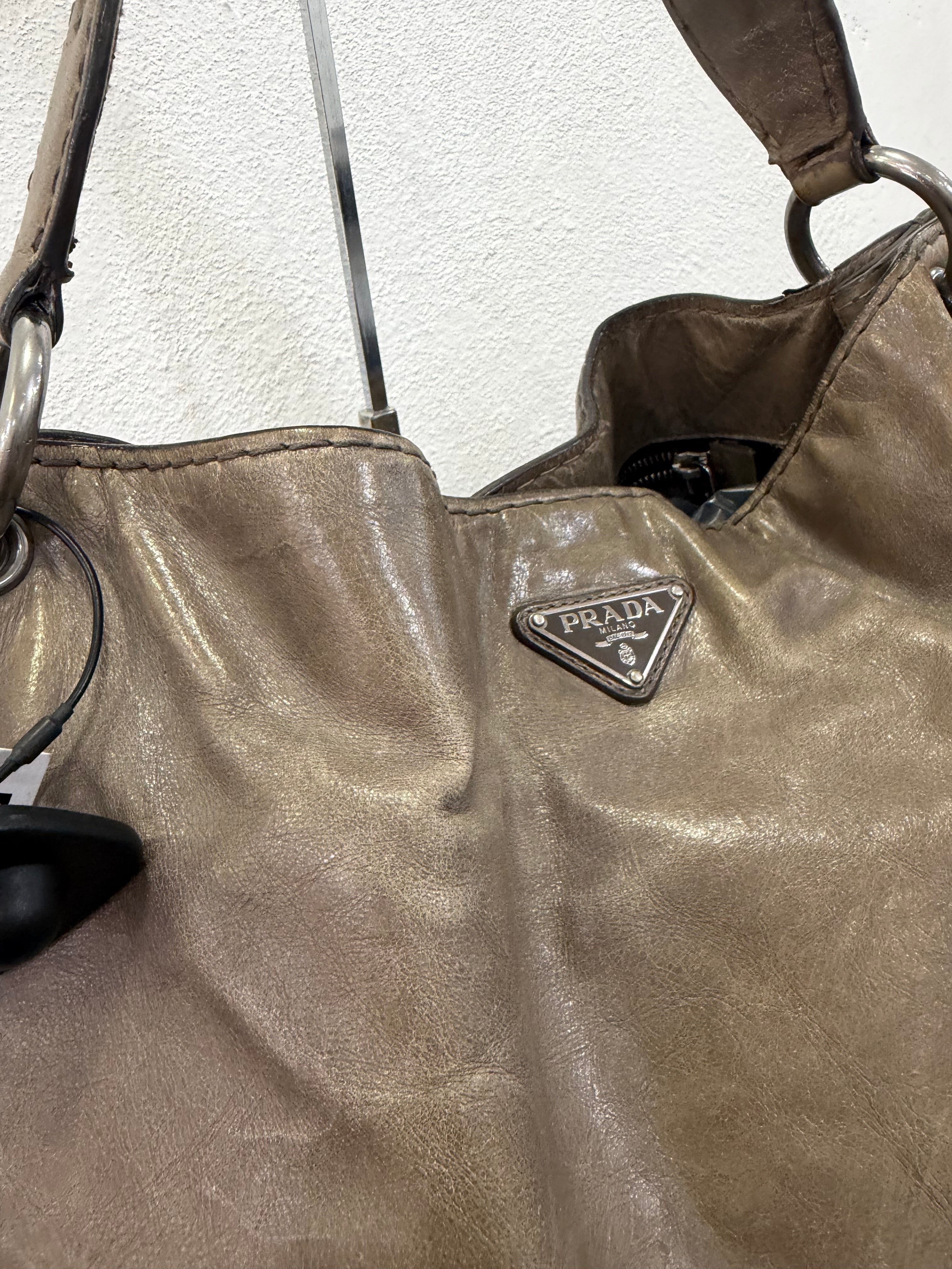 Prada Tote Bag Vitello Argilla