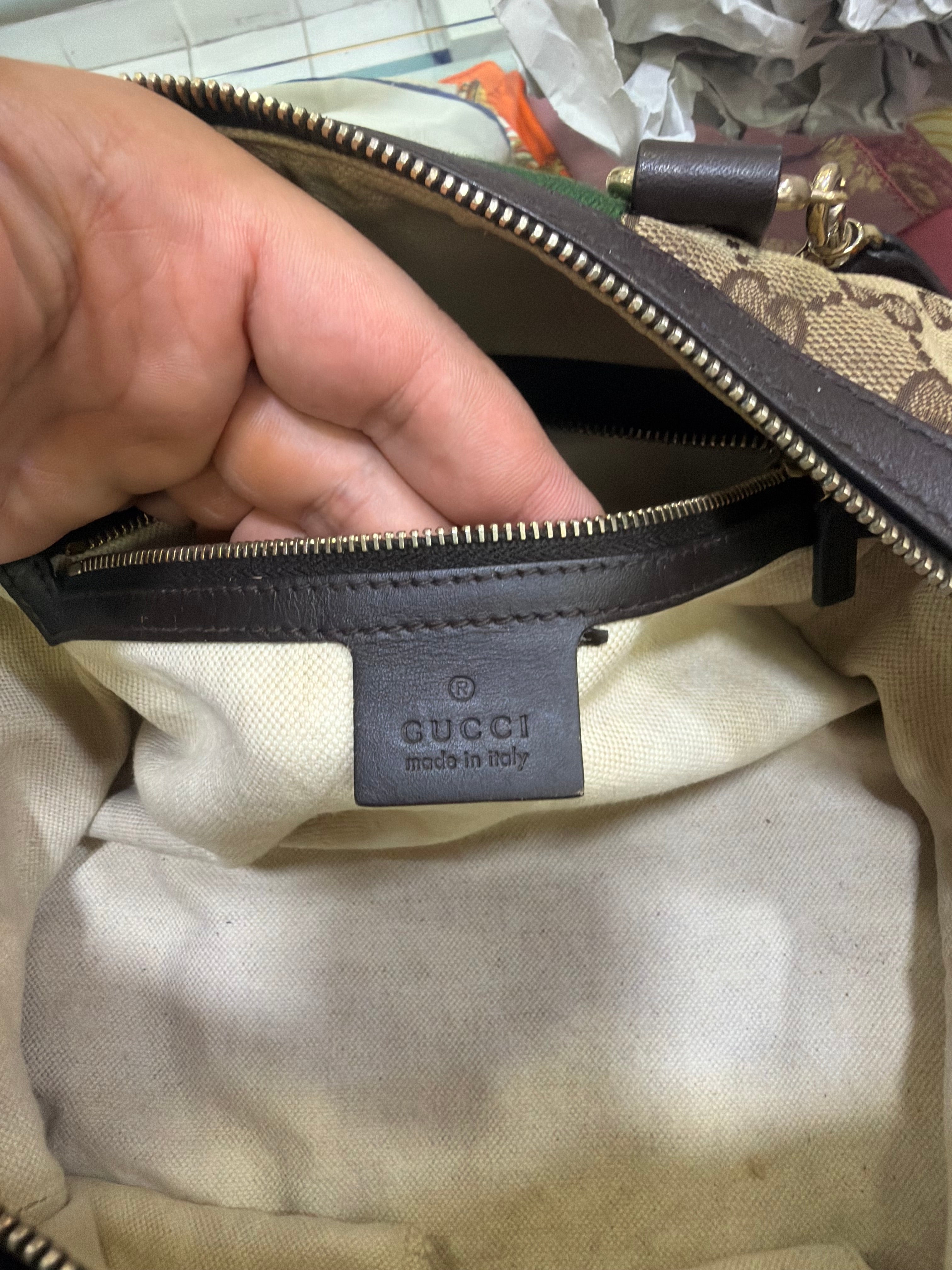 Gucci Bauletto Ophidia Small con tracolla