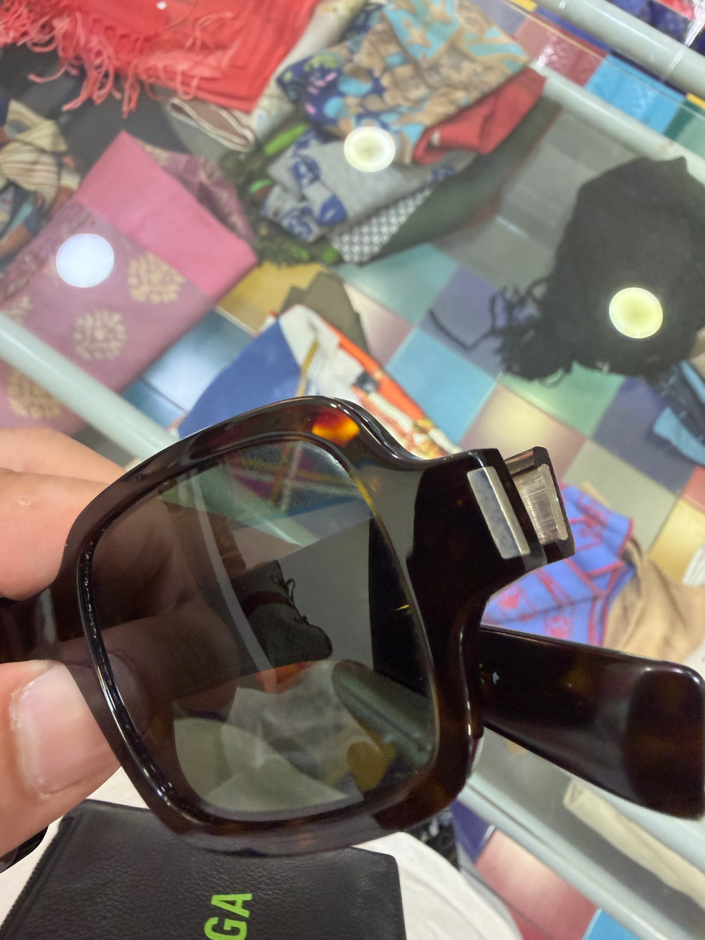 Saint Laurent lenti da sole tartarugato