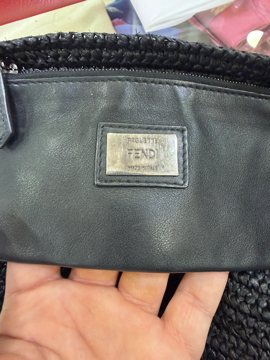Fendi Baguette Rafia Wave