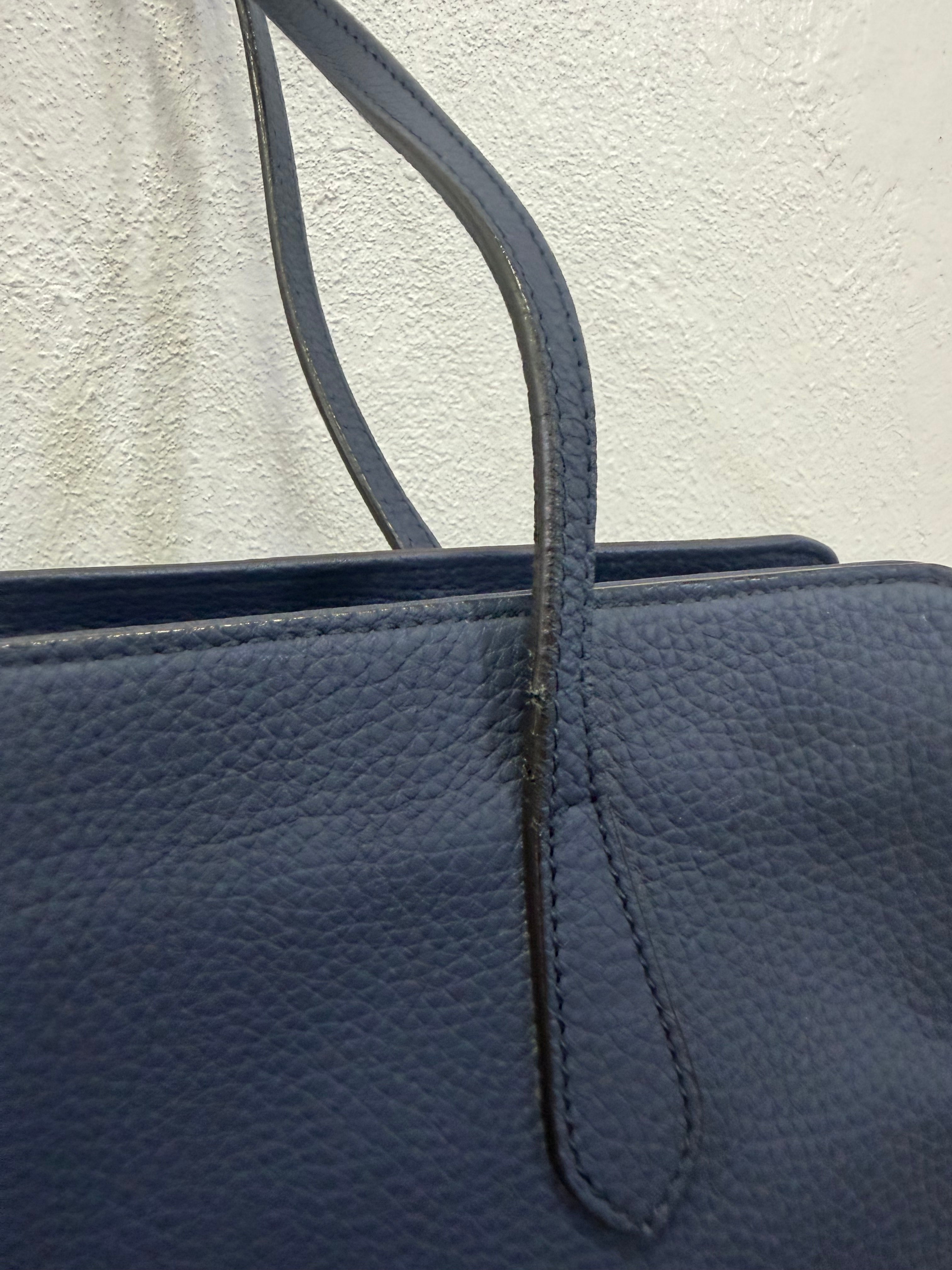 Gucci Shopping Interlocking pelle Blu