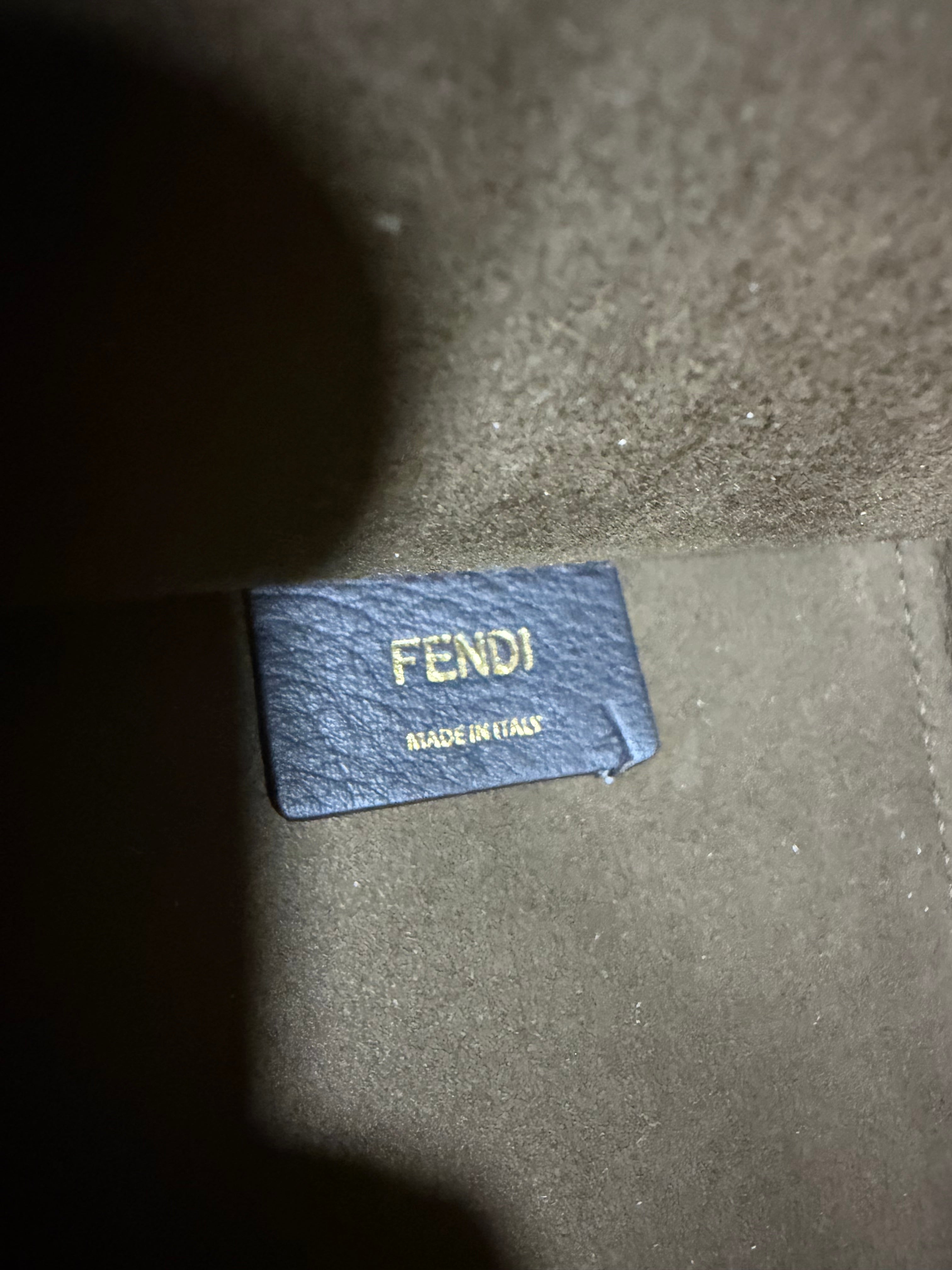 Fendi Sunshine Medium Bianco FF imbottito