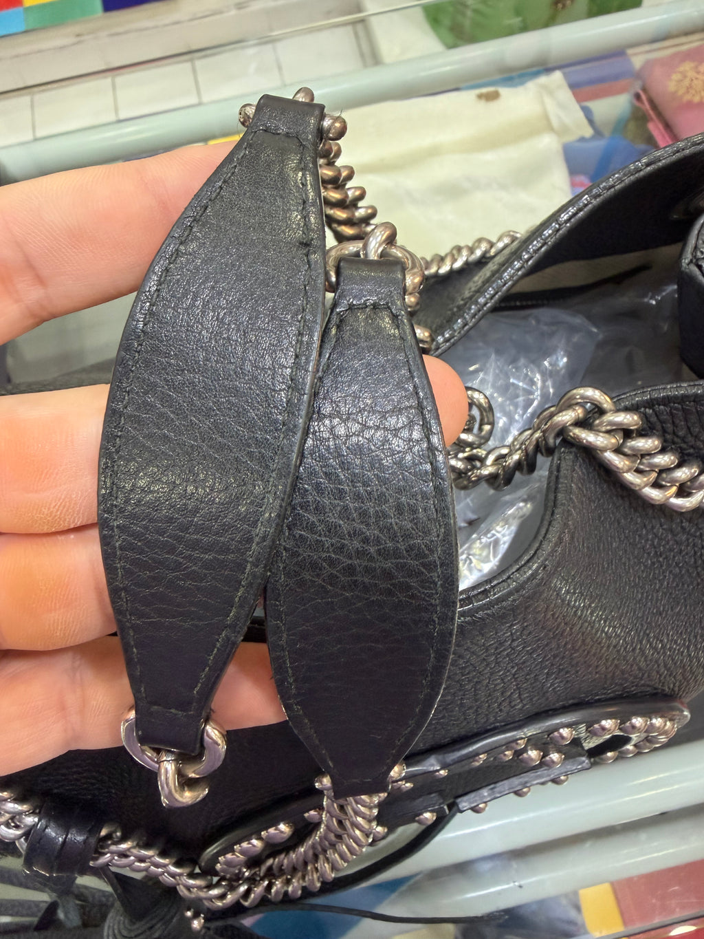 Gucci Soho Tote bag borchie