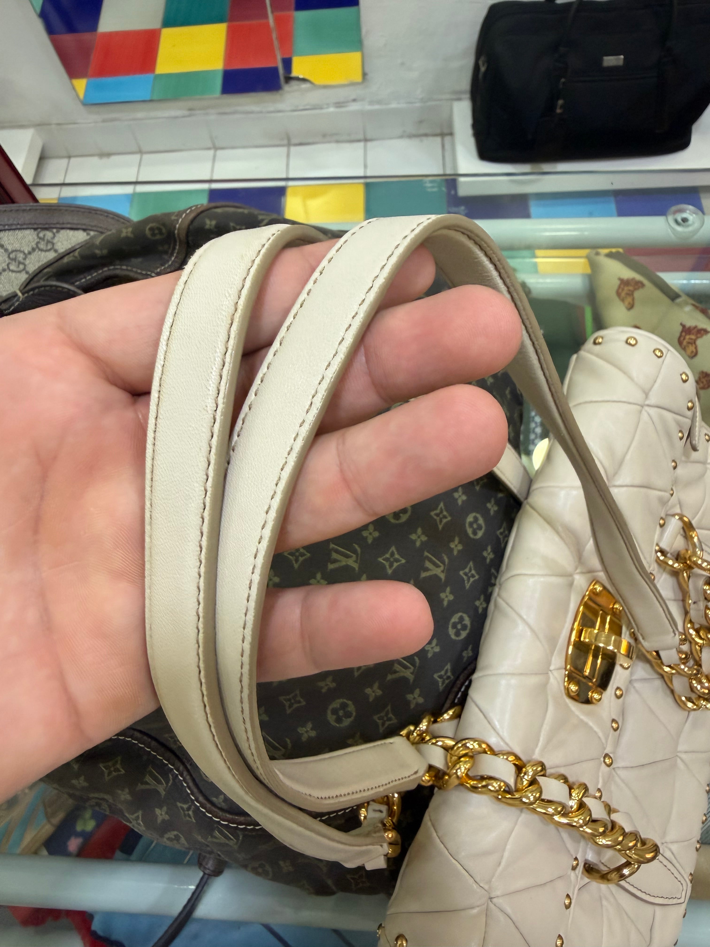 Miu miu Borsa a spalla con pattina