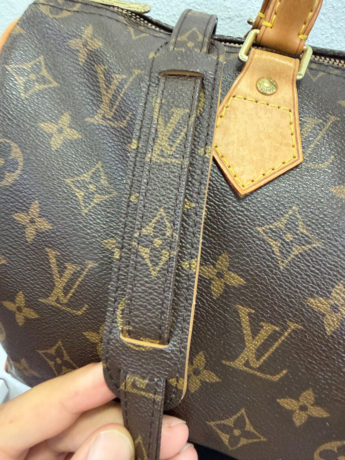 Louis Vuitton Speedy 35 Monogram Bandouliere
