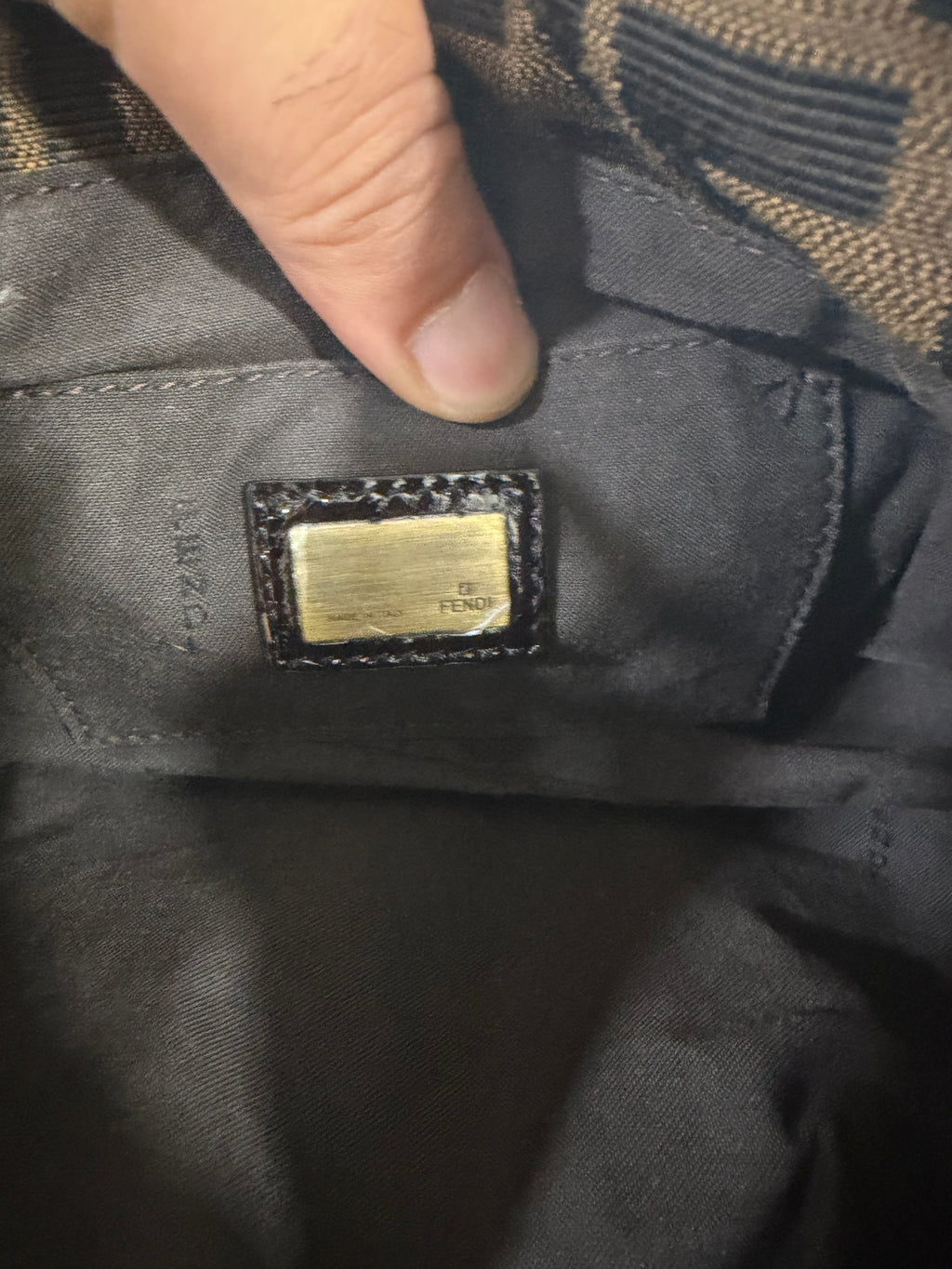 Fendi Mini Chef Bag Zucca