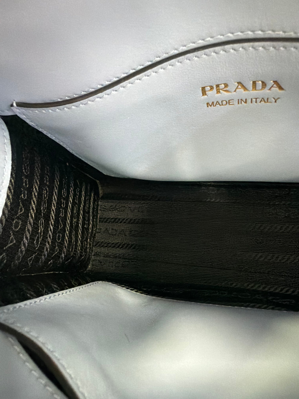 Prada Saffiano Monochrome Crossbody