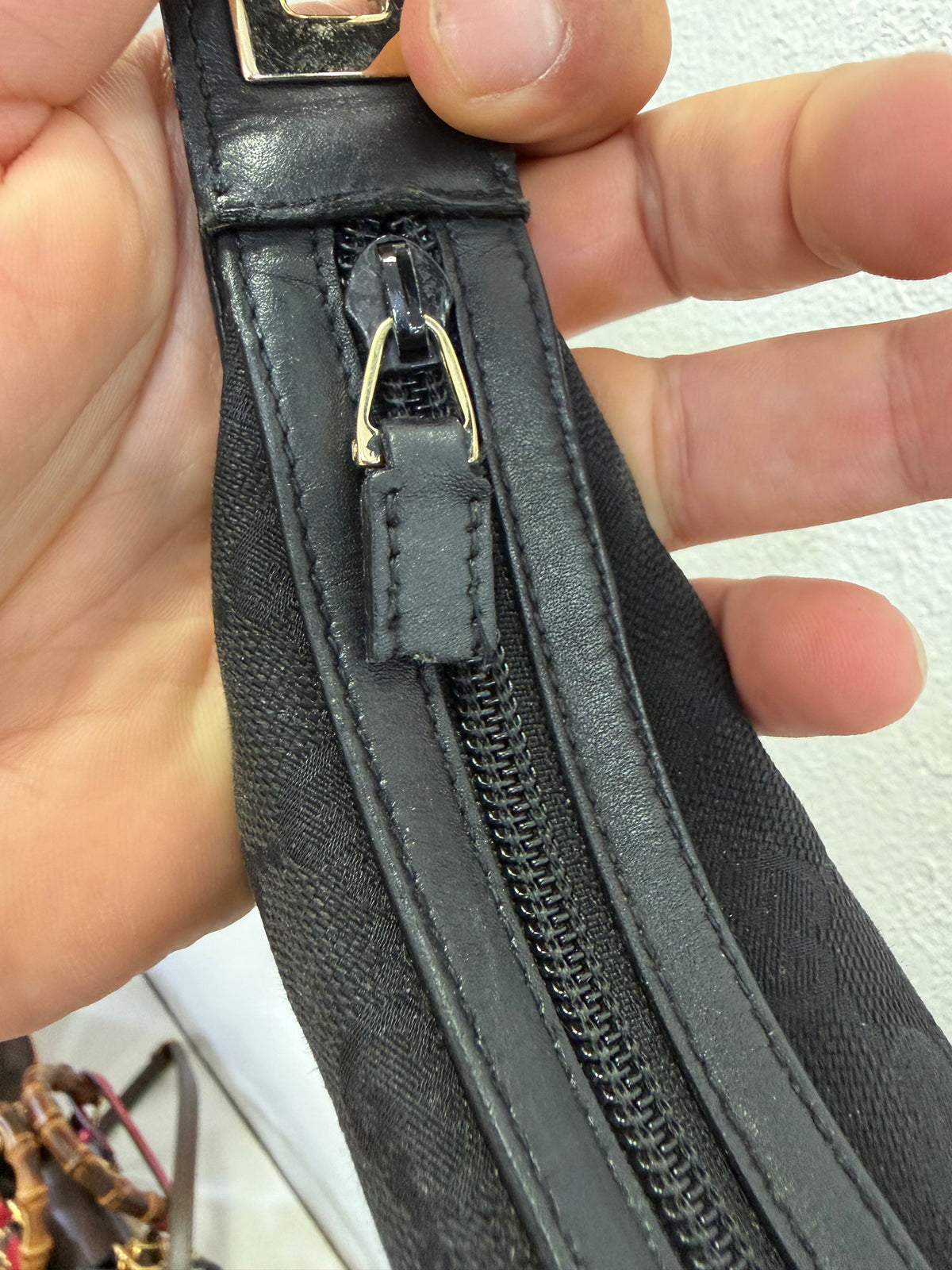 Gucci Borsa a spalla GG Supreme nero