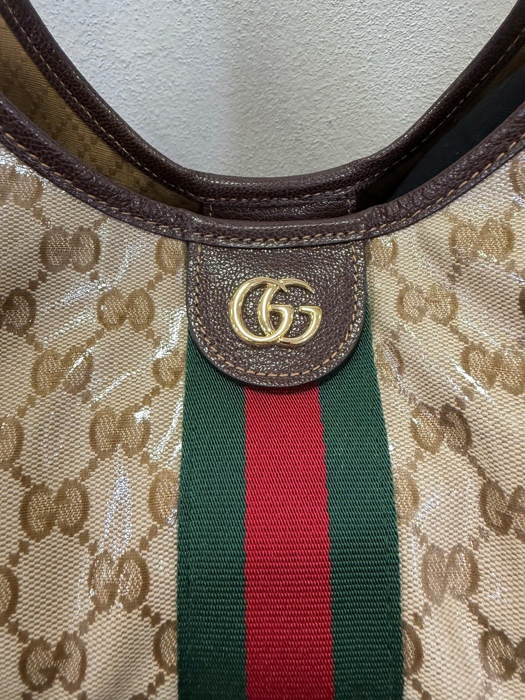 Gucci Giglio Grande Tela GG lucida