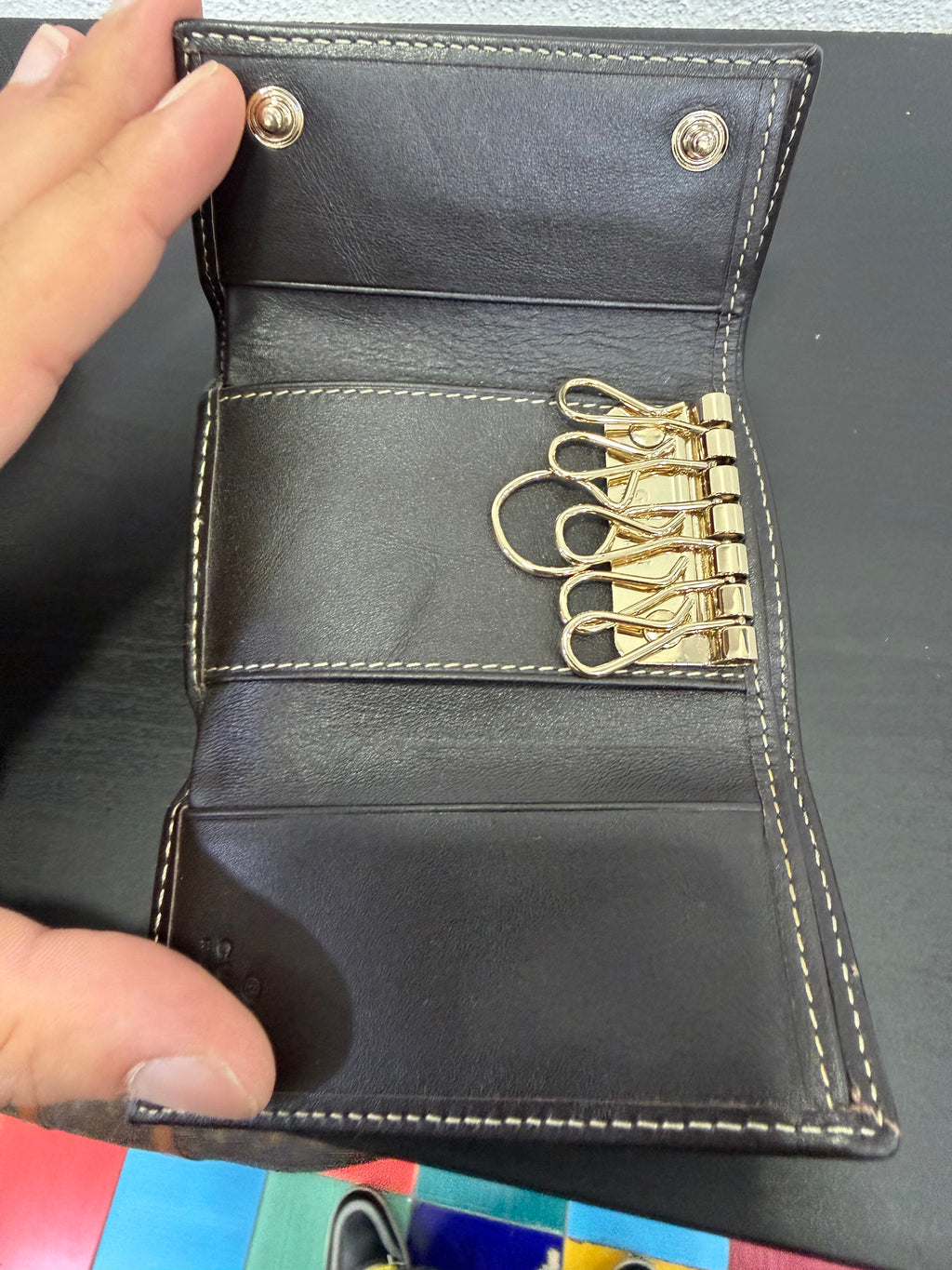 Gucci Porta chiavi/ portafogli GG