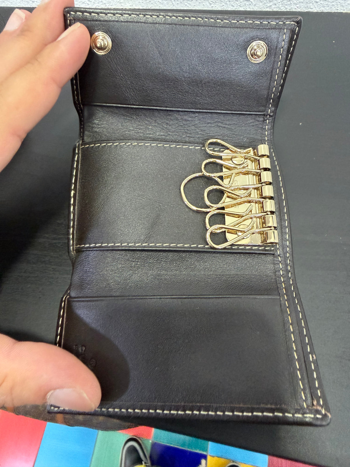 Gucci Porta chiavi/ portafogli GG