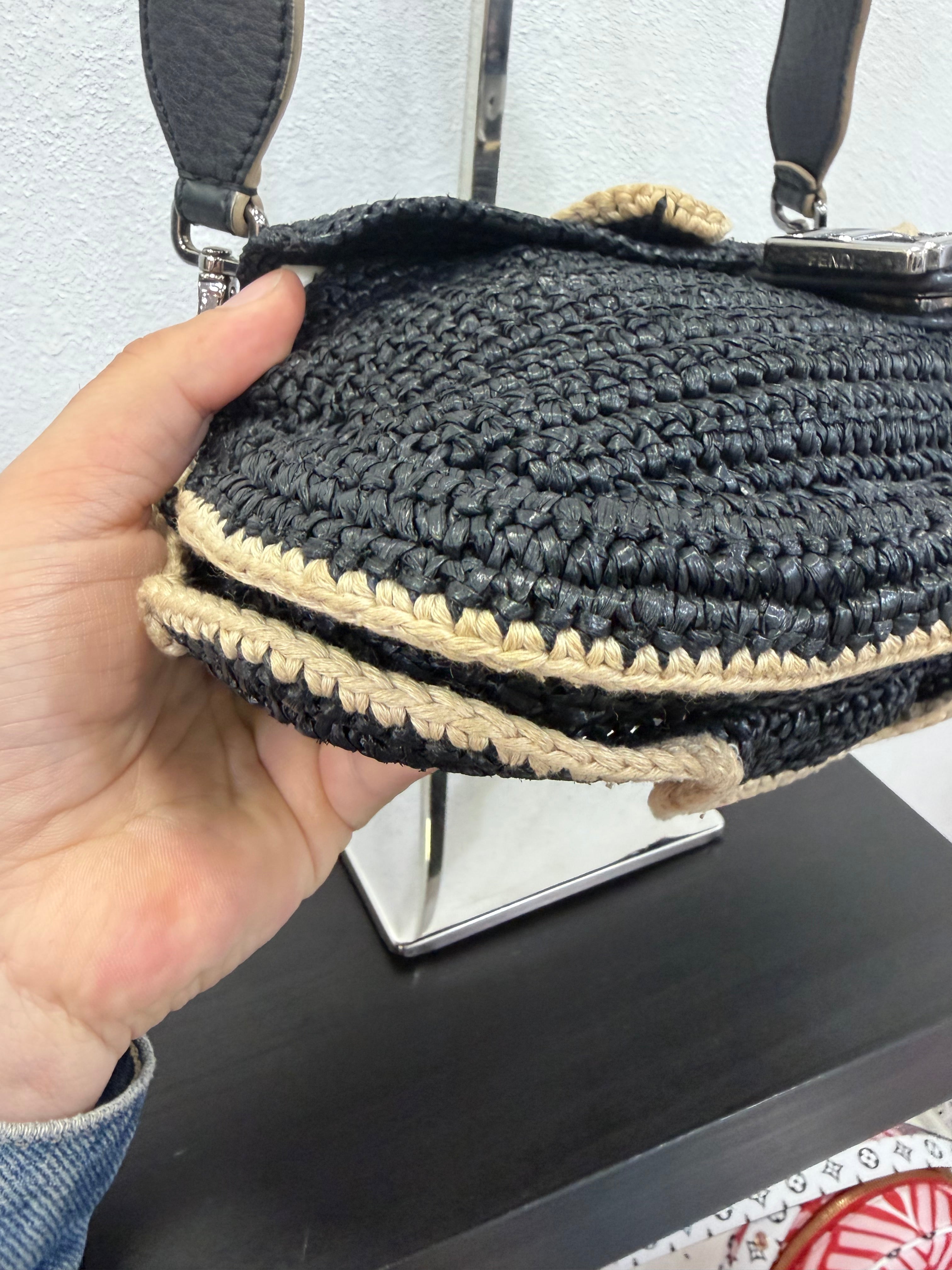 Fendi Baguette Rafia Wave