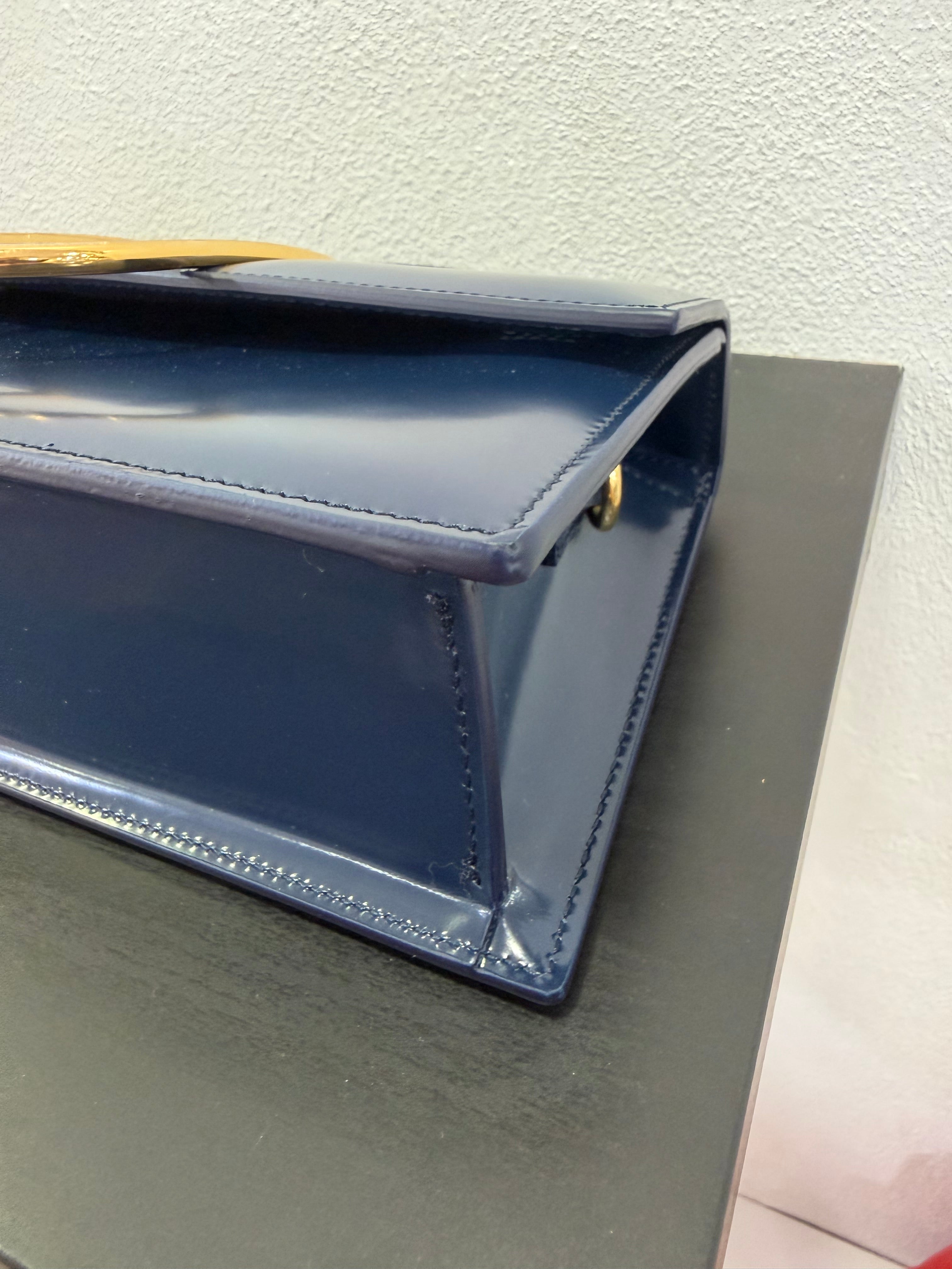 Jacquemus Le Grand Bambino frame Blu notte