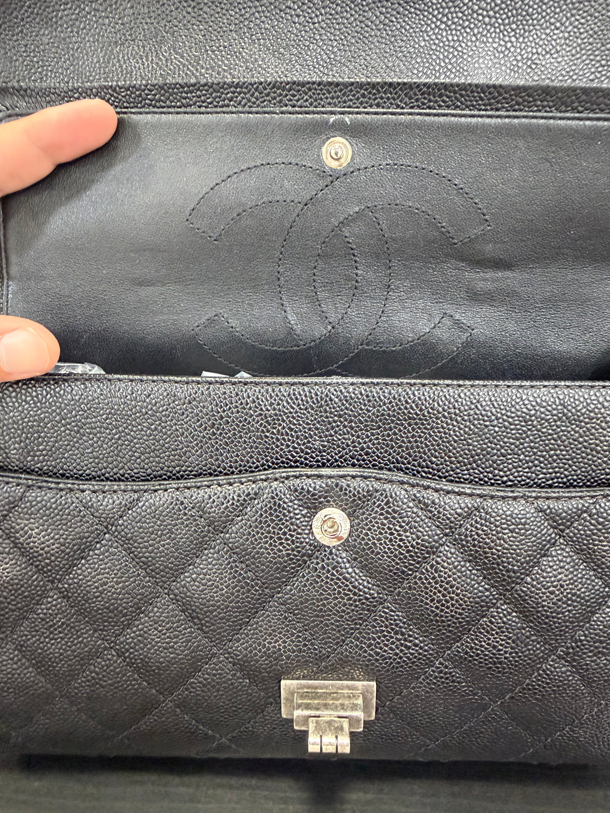 Chanel 2.55 Reissue Double Flap Caviar