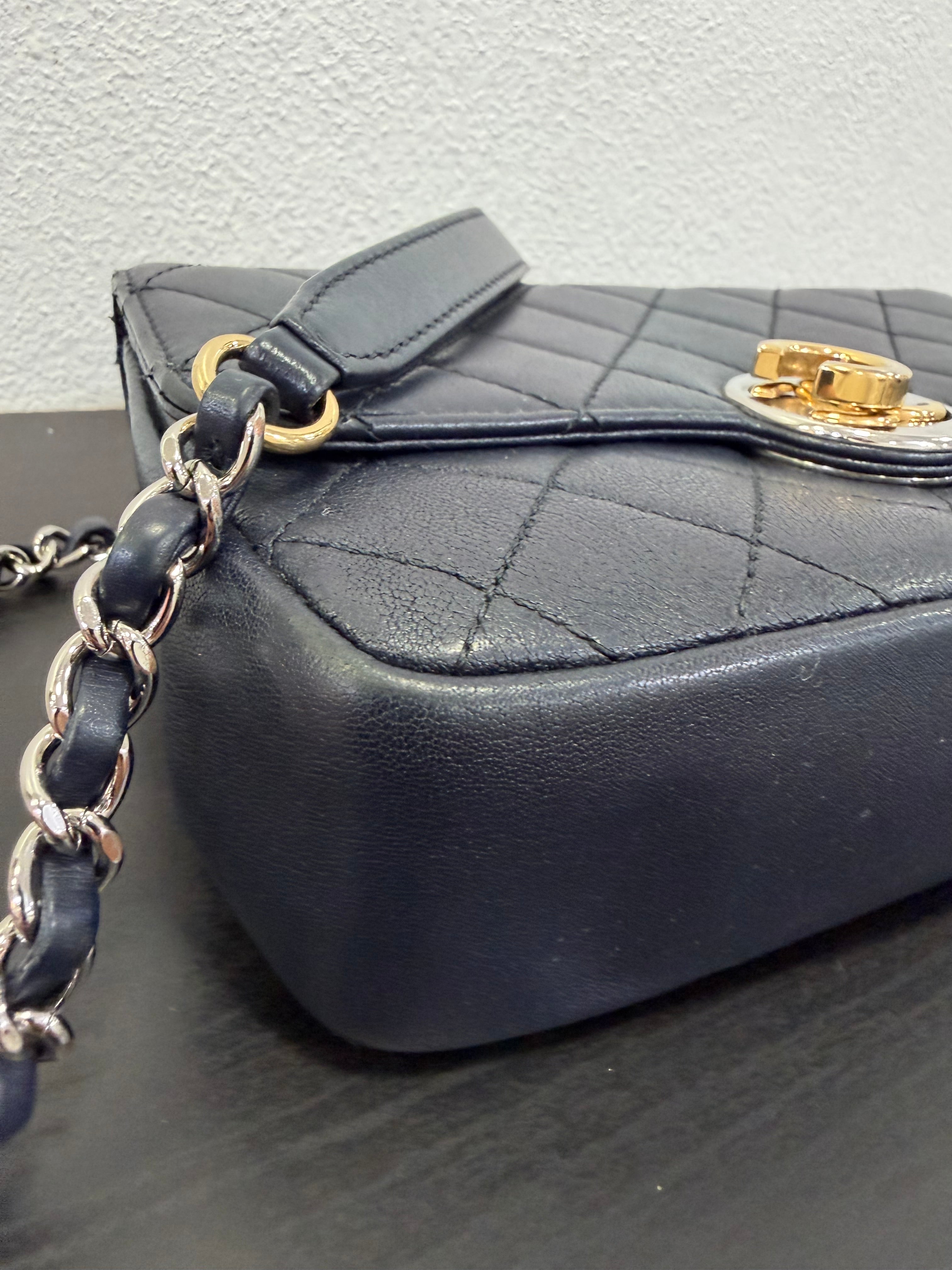 Chanel CC Turn & Lock mini Flap Bag