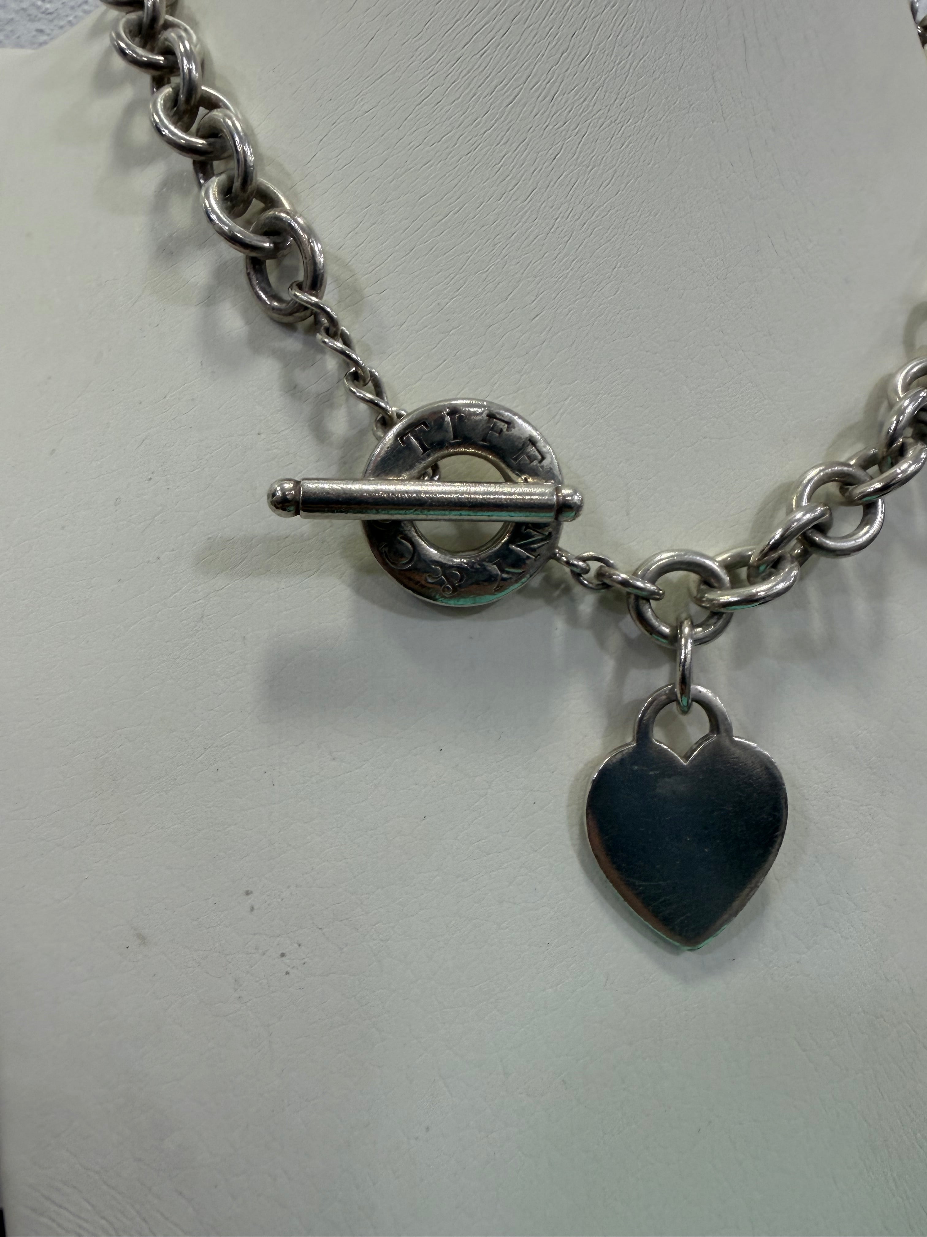 Collana Tiffany Chisuura T con cuore