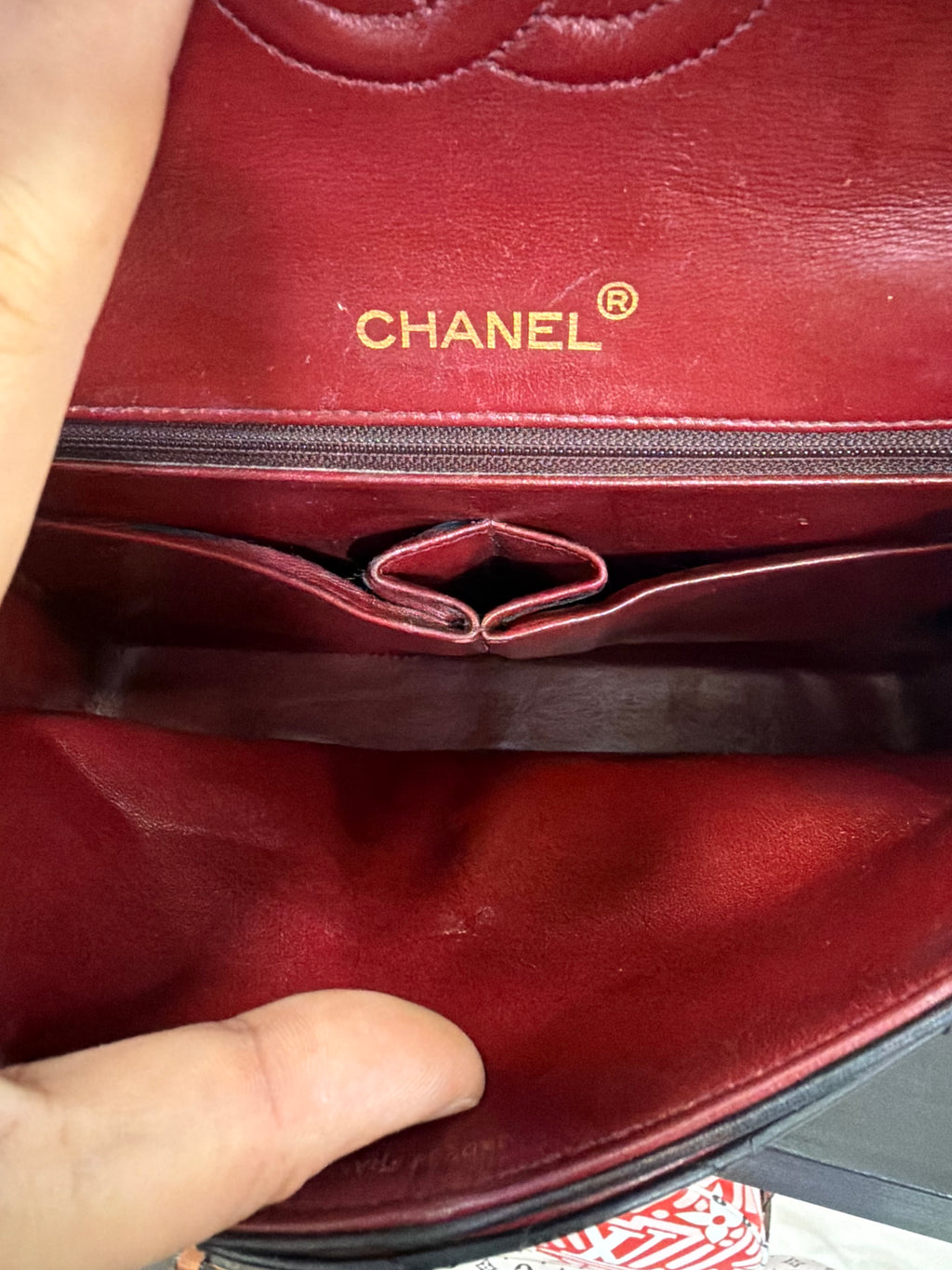 Chanel Double Flap Timeless Vintage