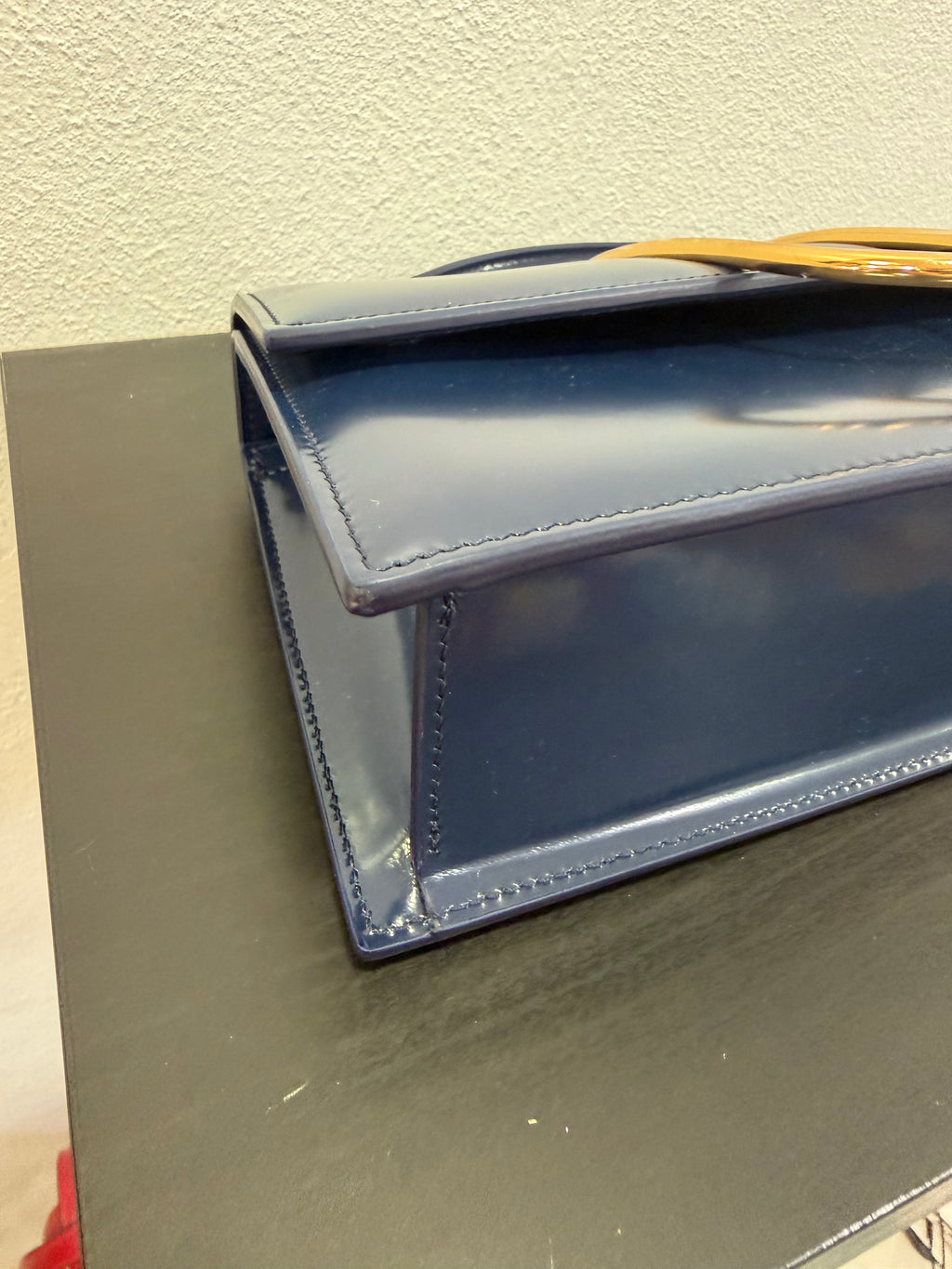 Jacquemus Le Grand Bambino frame Blu notte