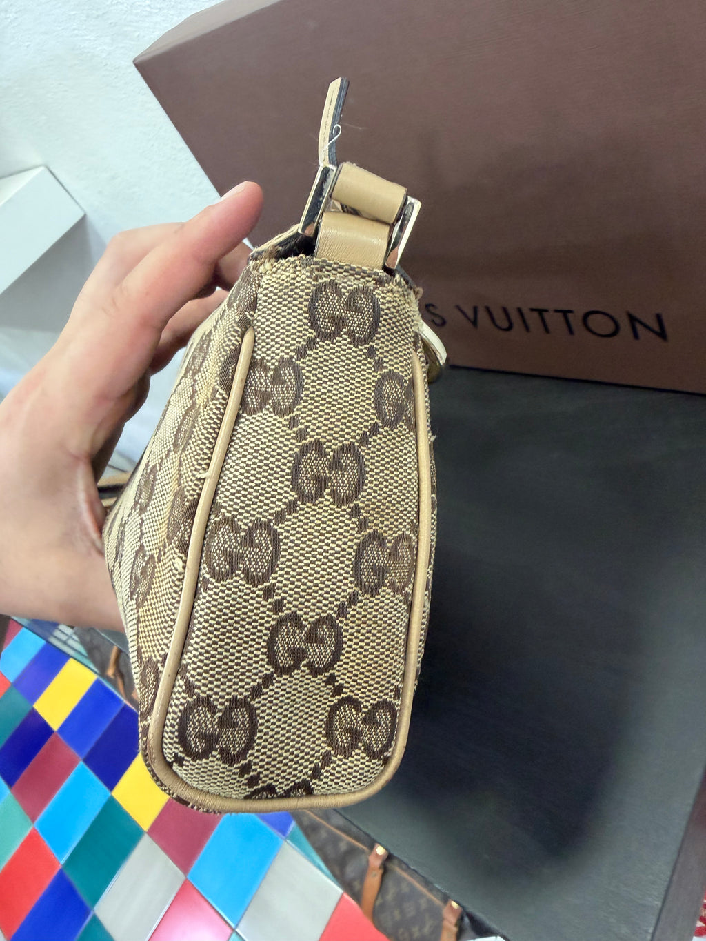 Gucci Borsetta a spalla GG Supreme