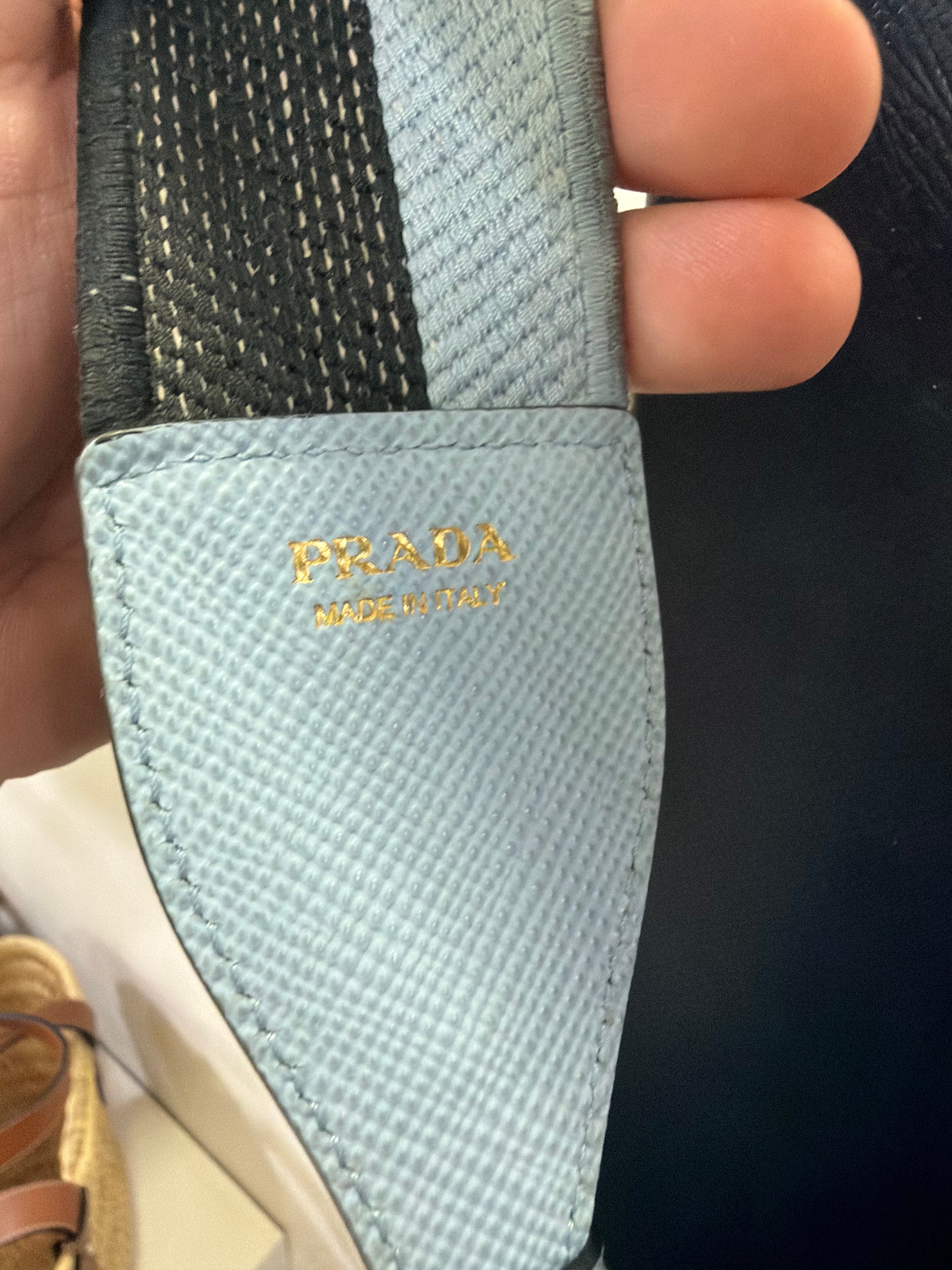 Prada Saffiano Monochrome Crossbody