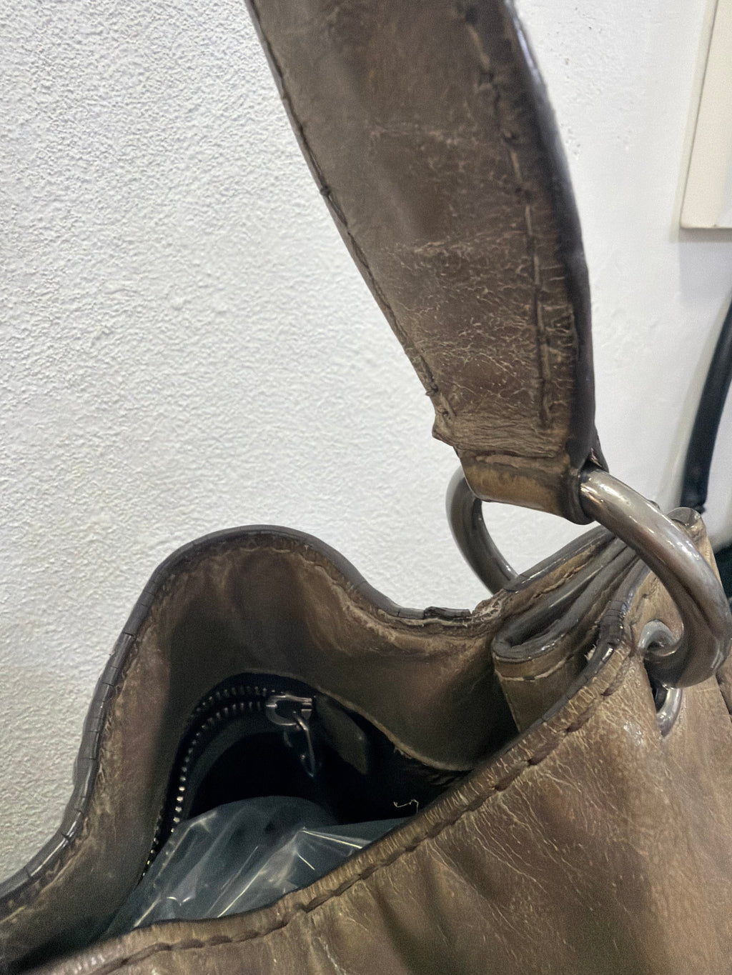 Prada Tote Bag Vitello Argilla