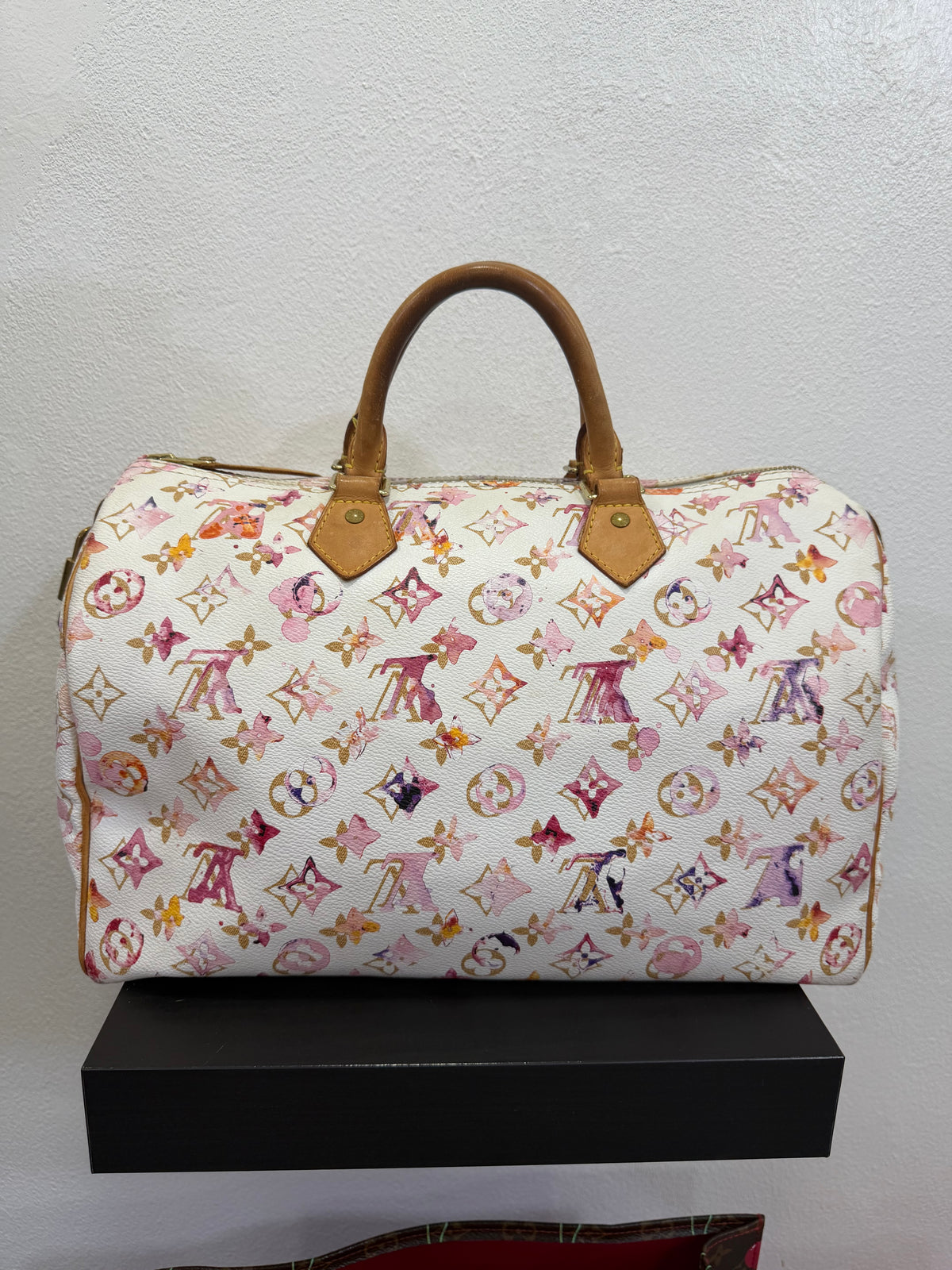 Louis Vuitton Speedy 35 Acquerelle X Richard Prince L.E.