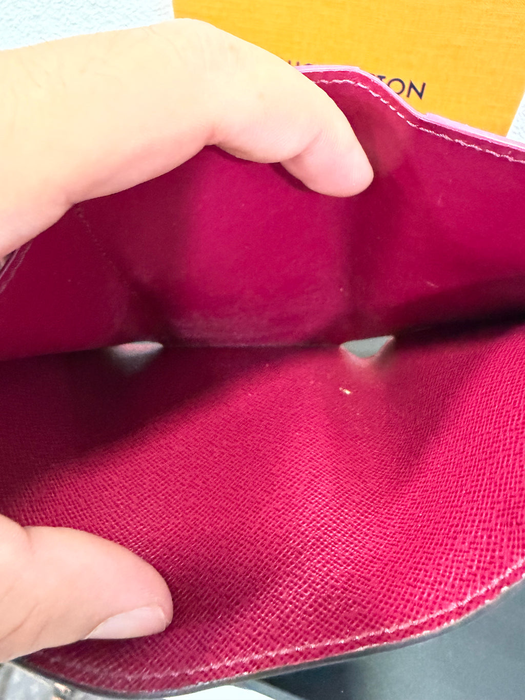 Louis Vuitton Portafogli Victorine Peonia