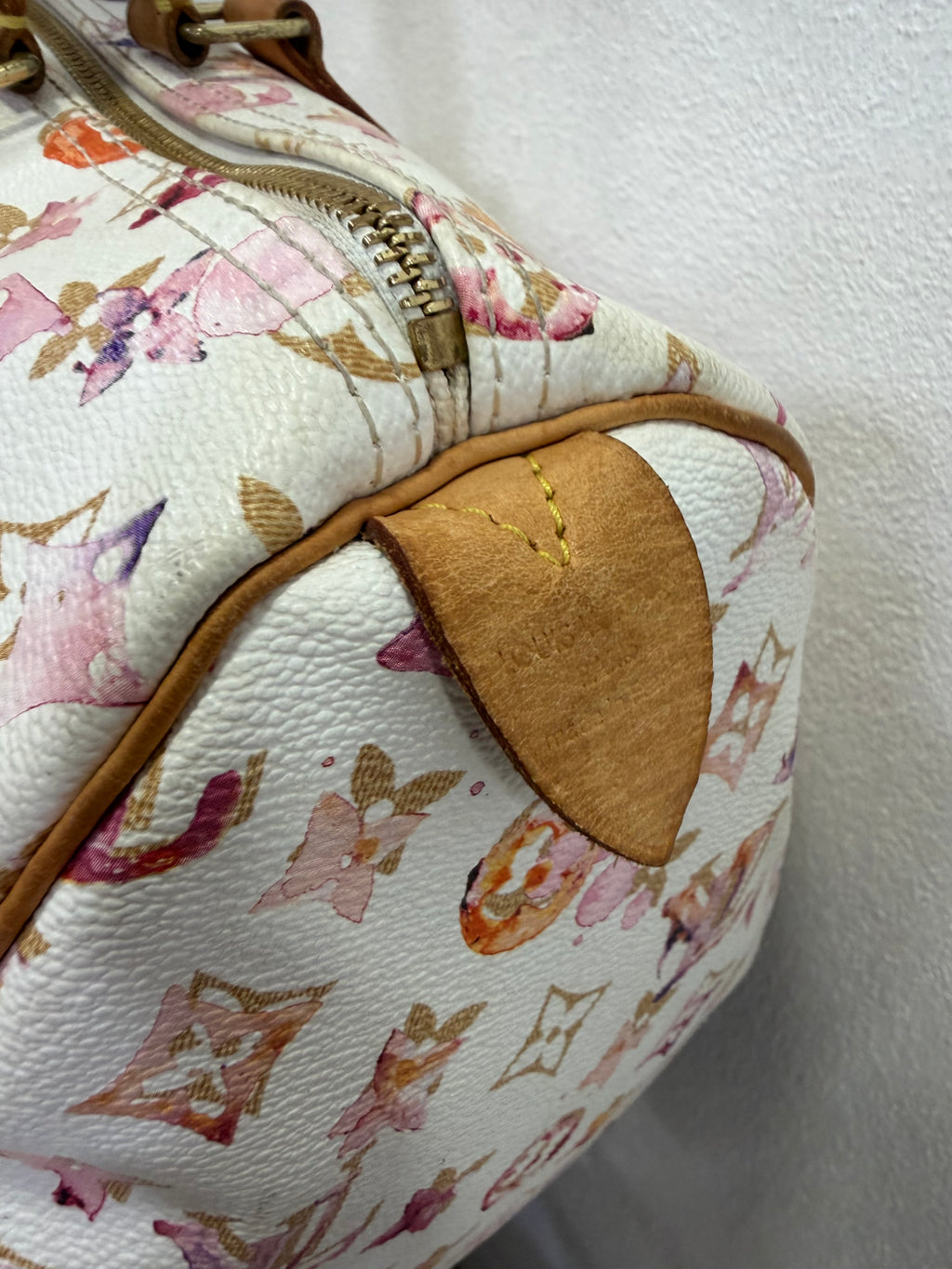 Louis Vuitton Speedy 35 Acquerelle X Richard Prince L.E.