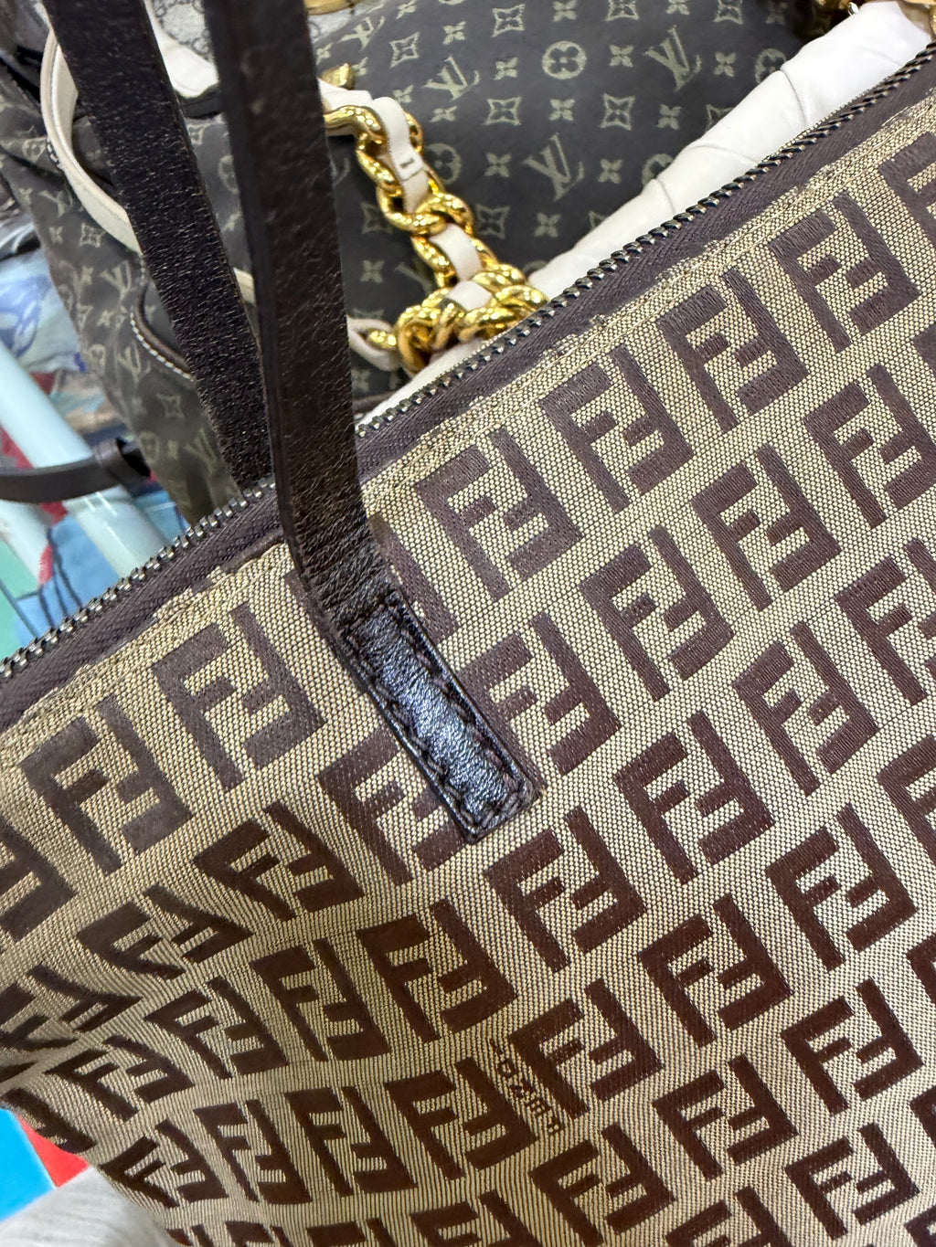 Fendi Mini Shopping Zucchino