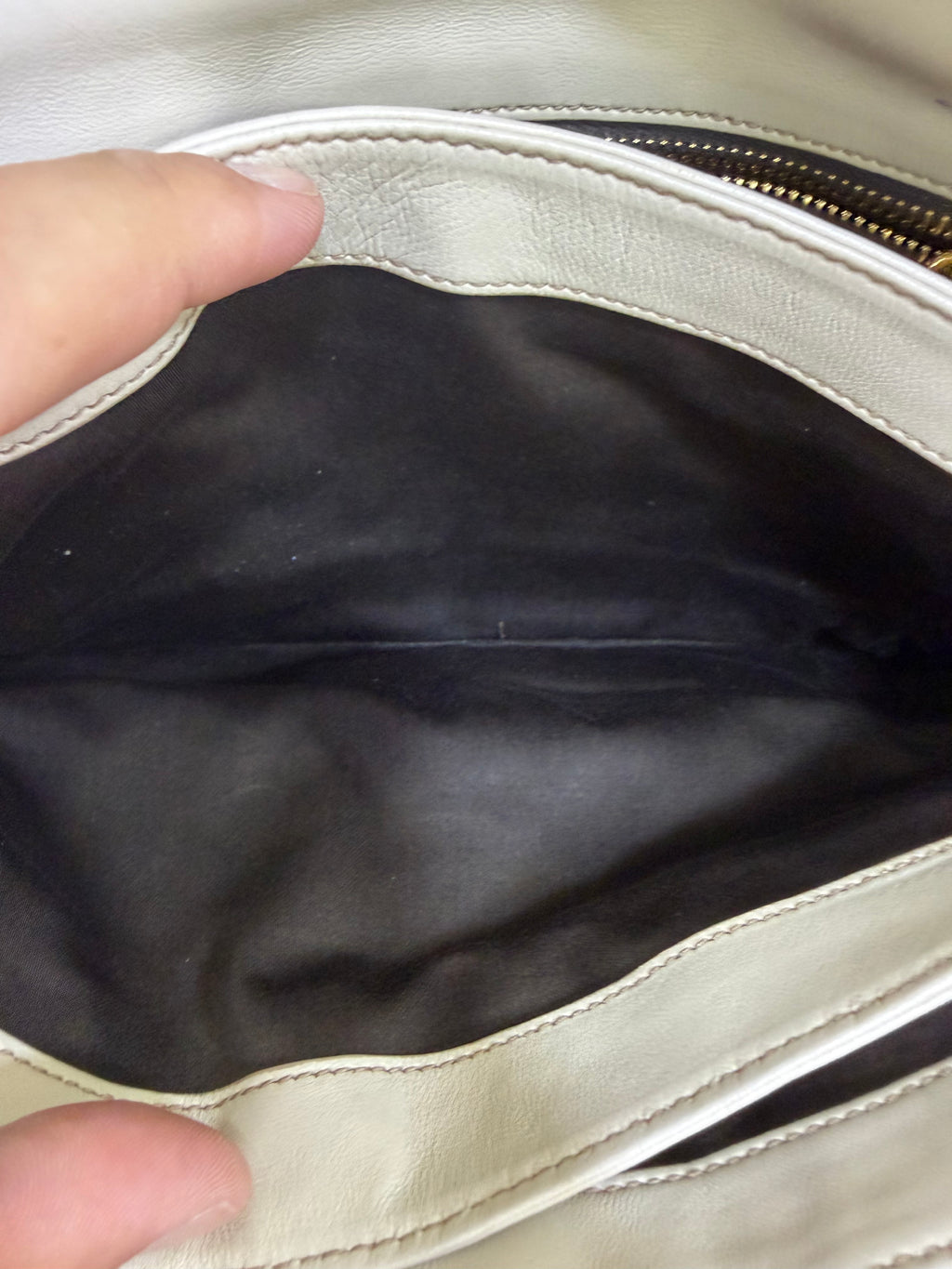 Miu miu Borsa a spalla con pattina