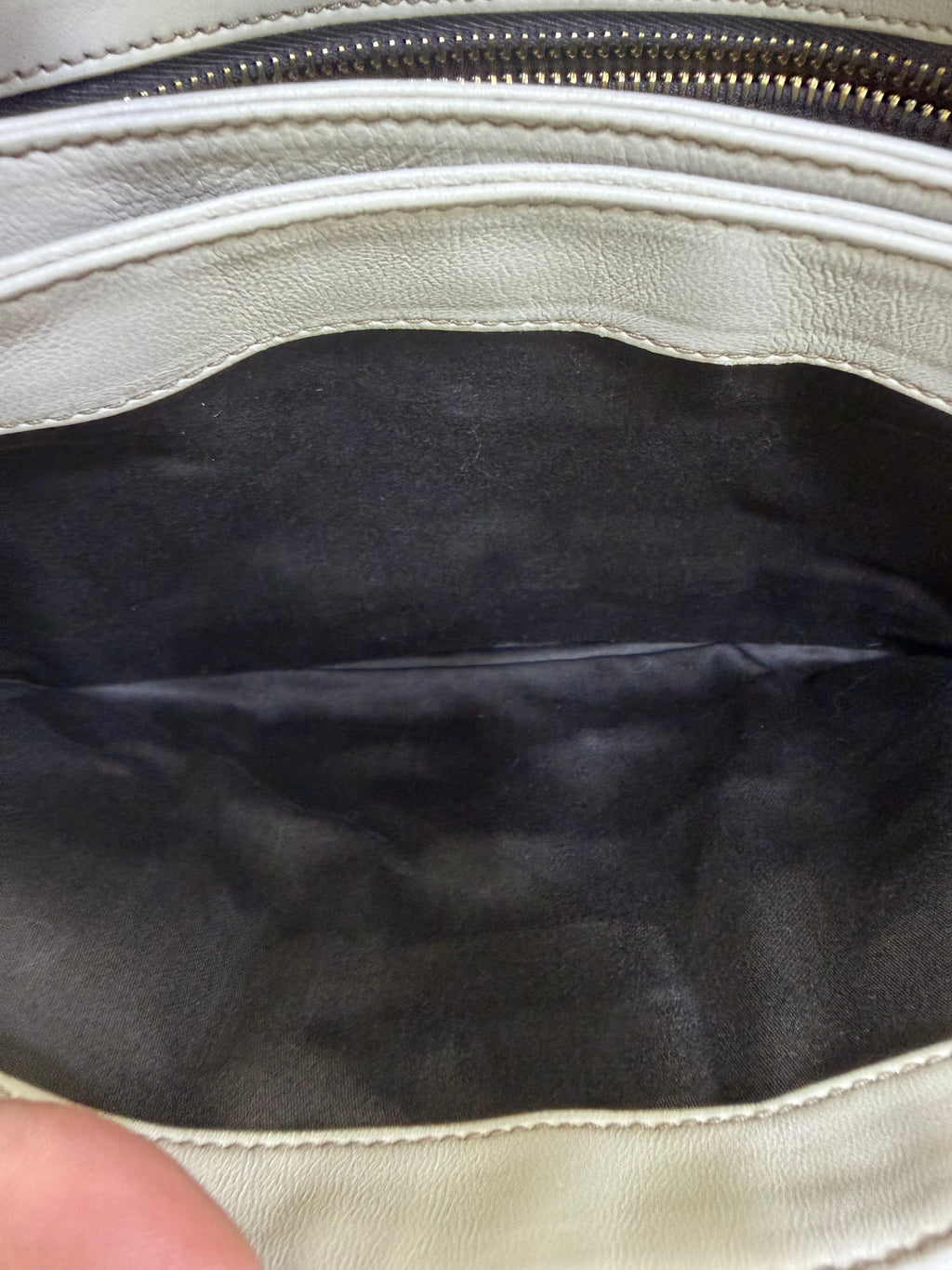 Miu miu Borsa a spalla con pattina